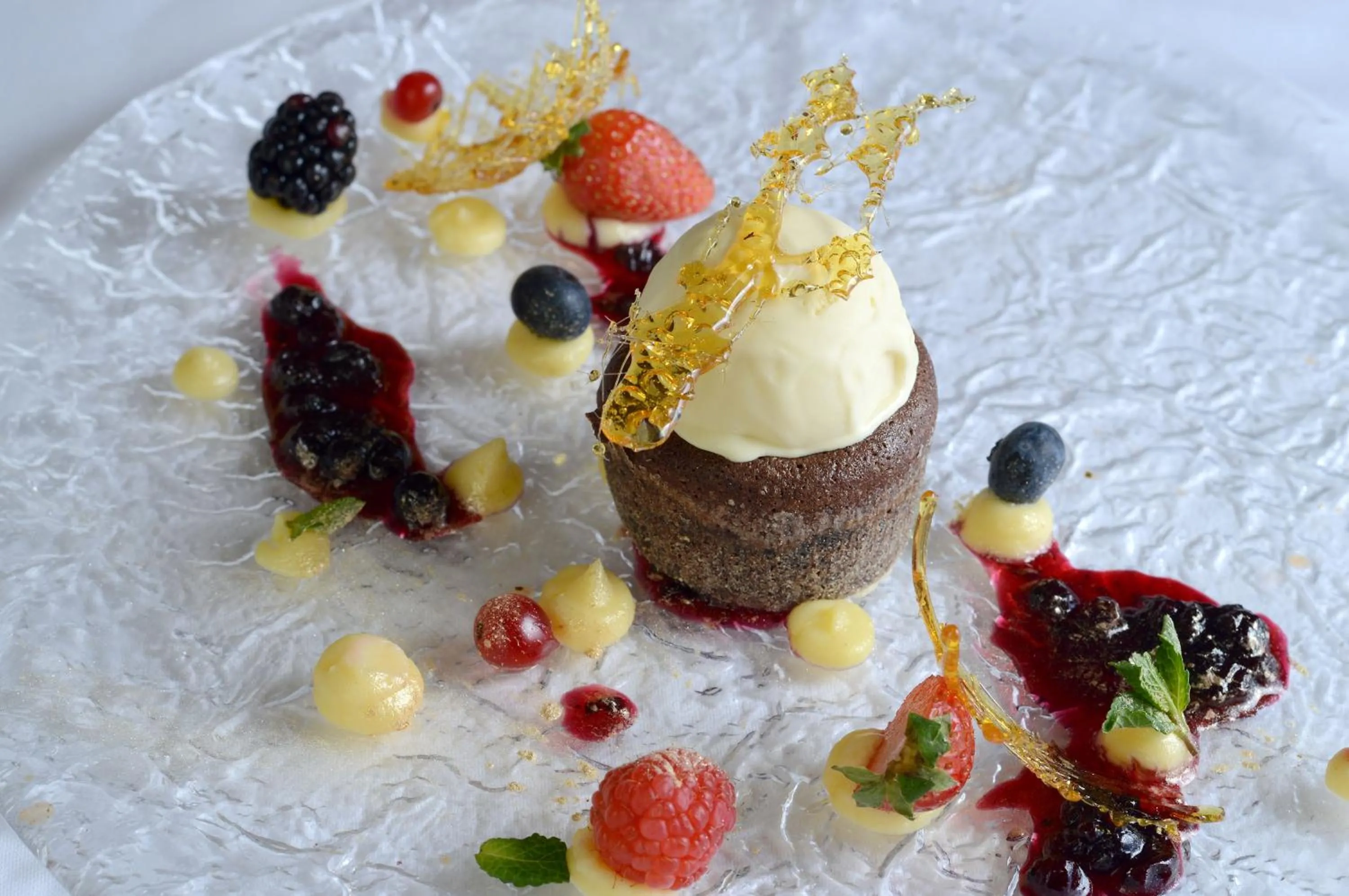 Food close-up in Grand Hotel Vittoria