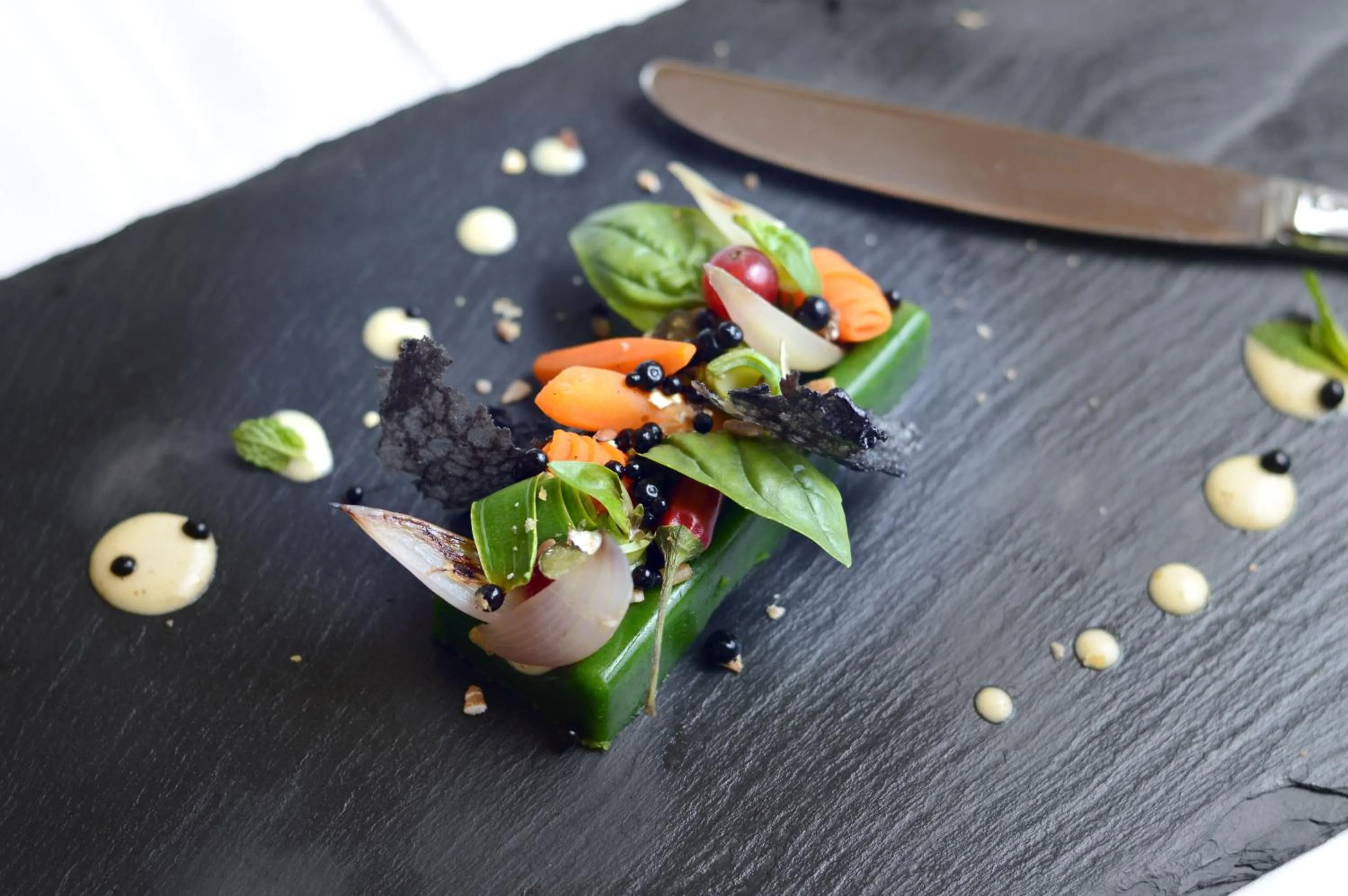 Food close-up in Grand Hotel Vittoria