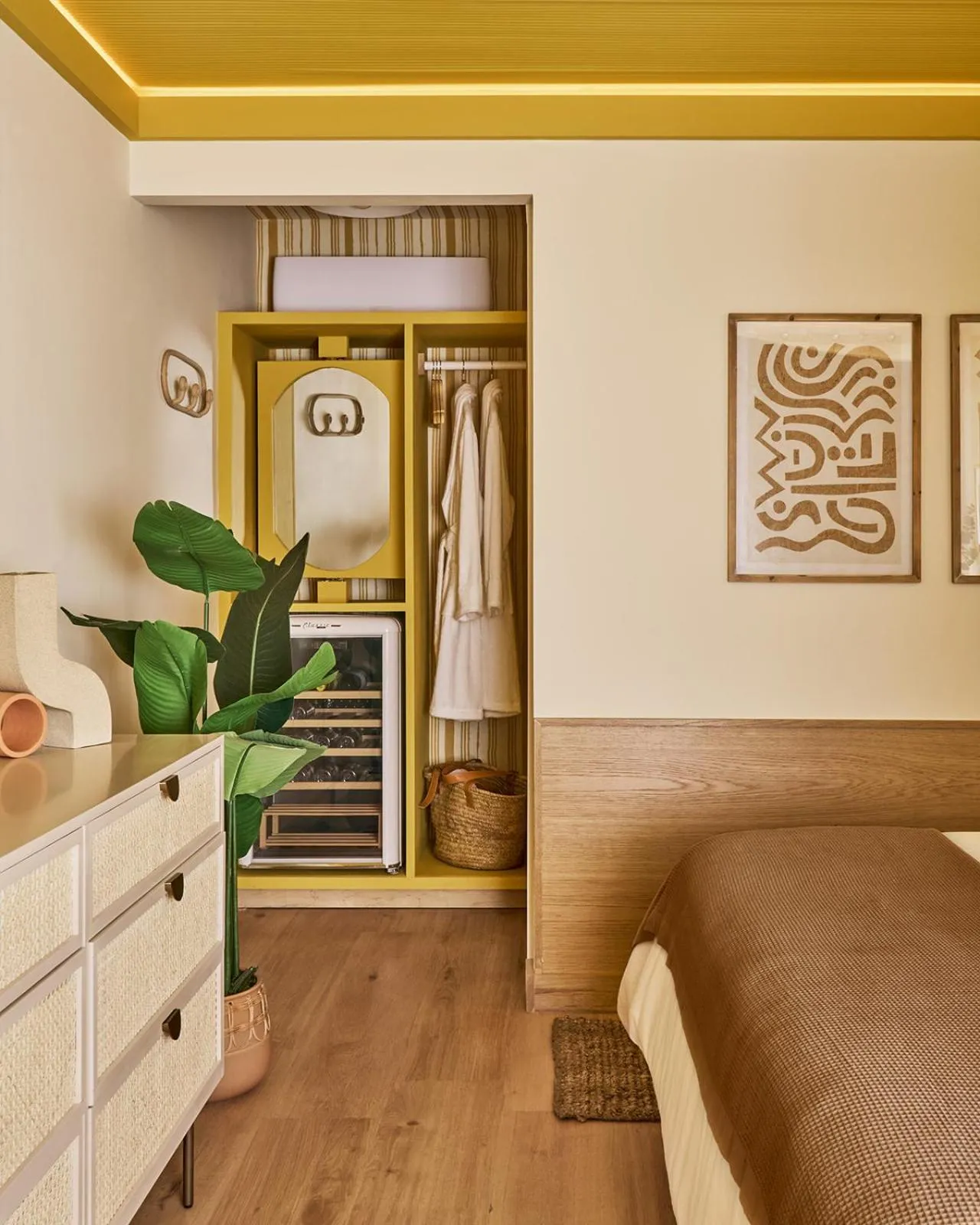 Decorative detail, Bed in The Beacon