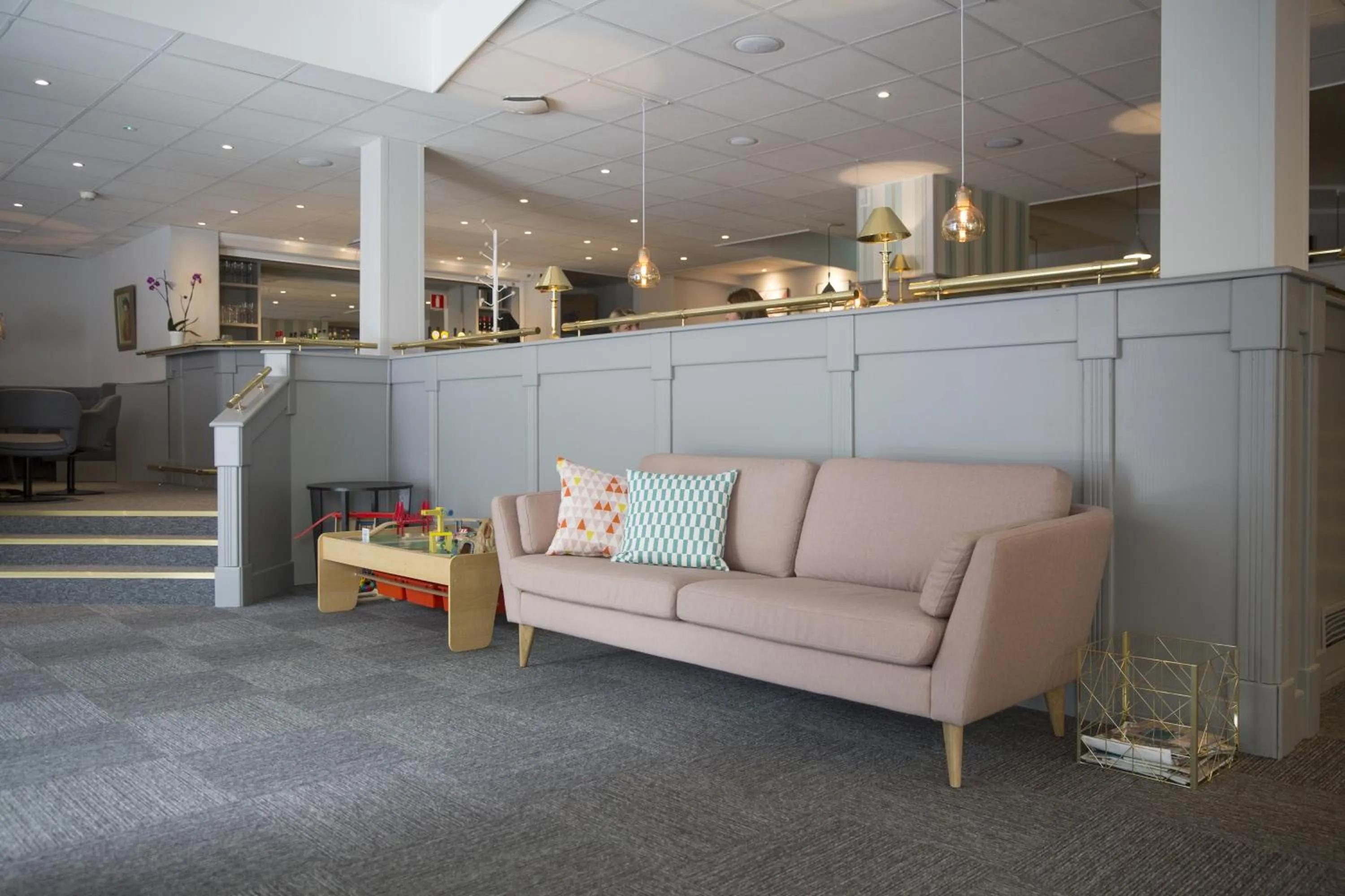 Lobby or reception in First Hotel Dragonen