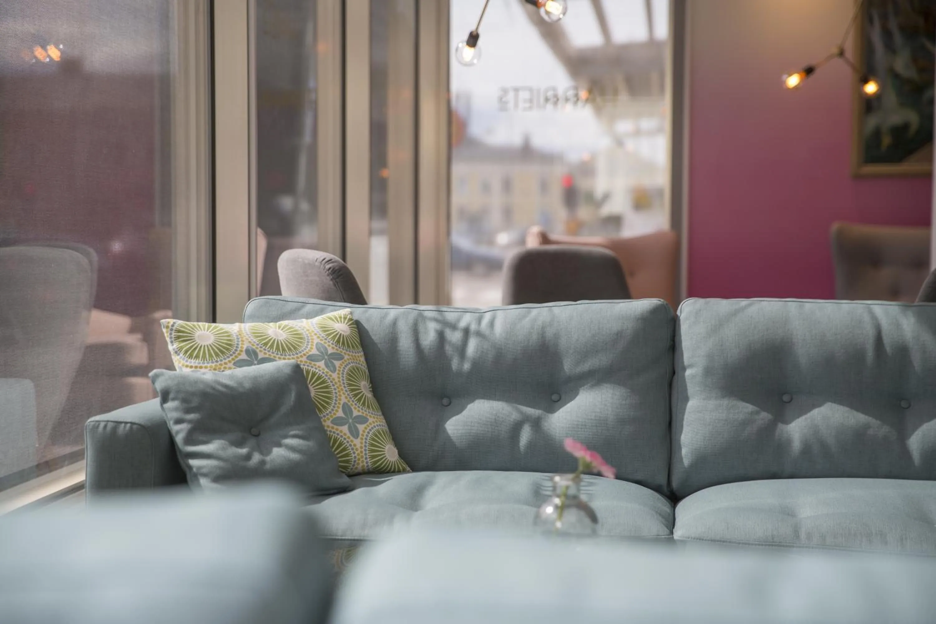 Lobby or reception in First Hotel Dragonen