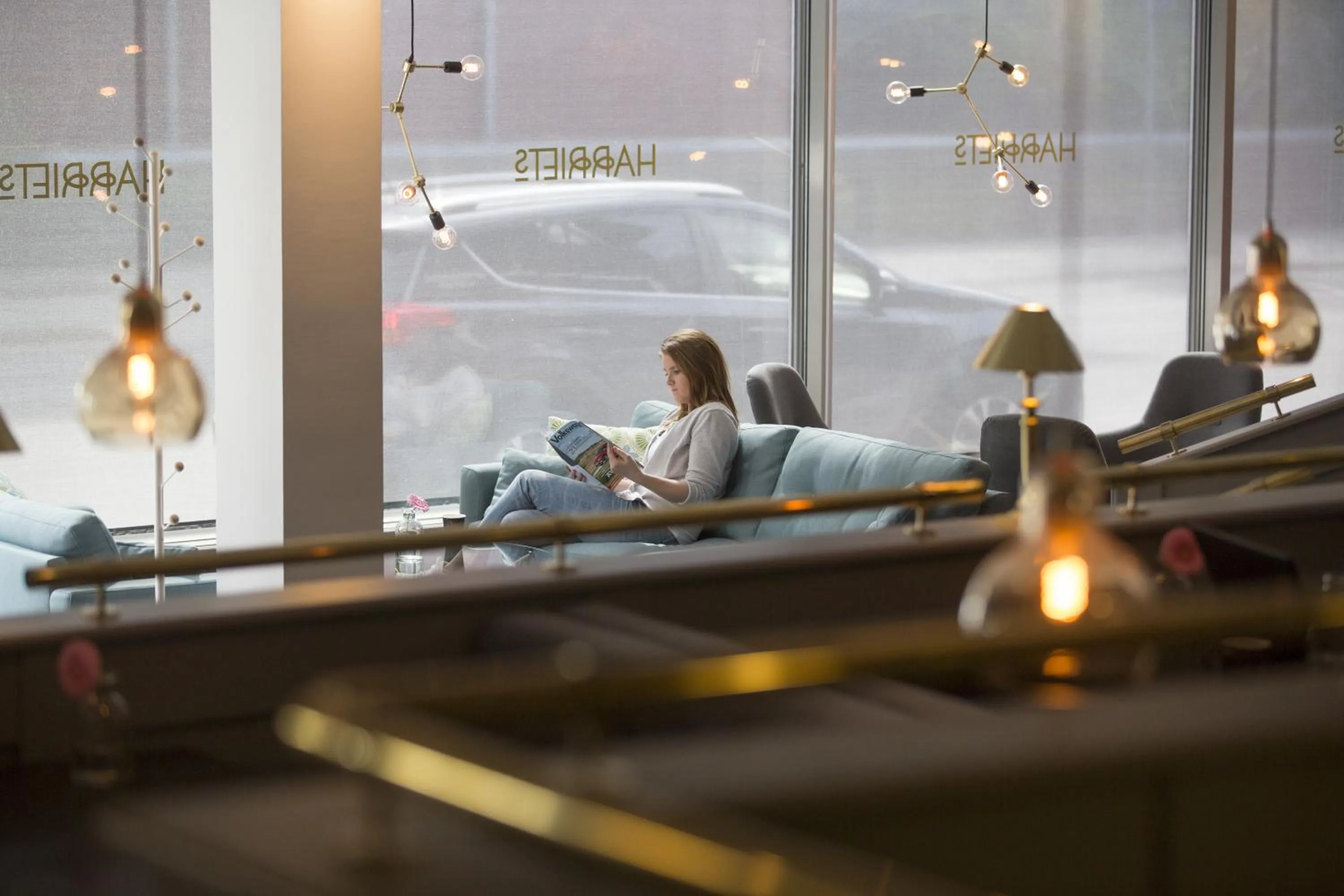 Lobby or reception in First Hotel Dragonen