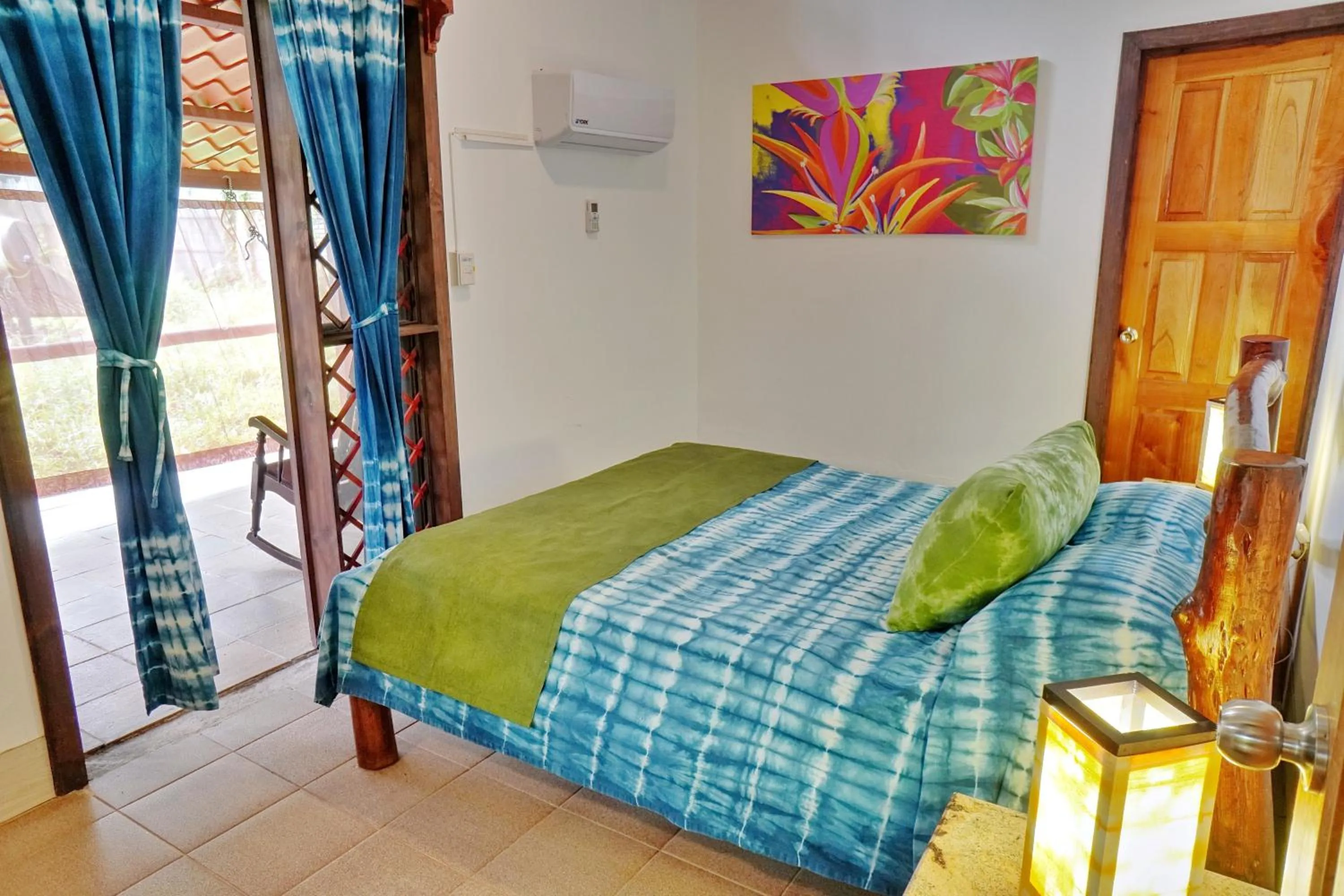 Bed in La Quinta Sarapiqui Lodge