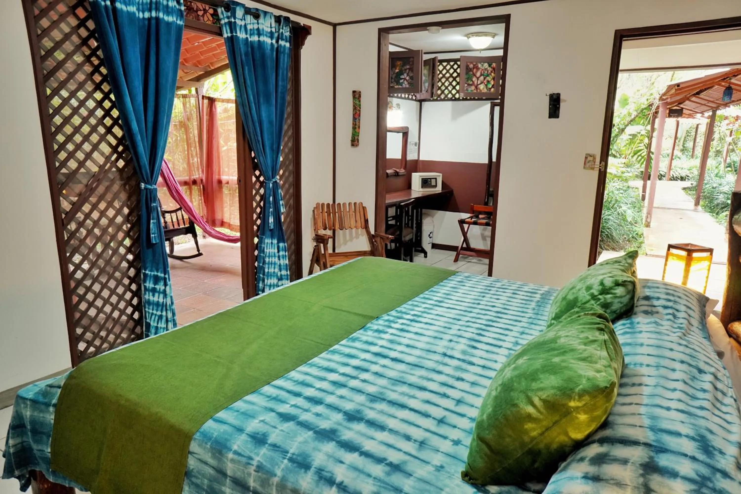 Bed in La Quinta Sarapiqui Lodge