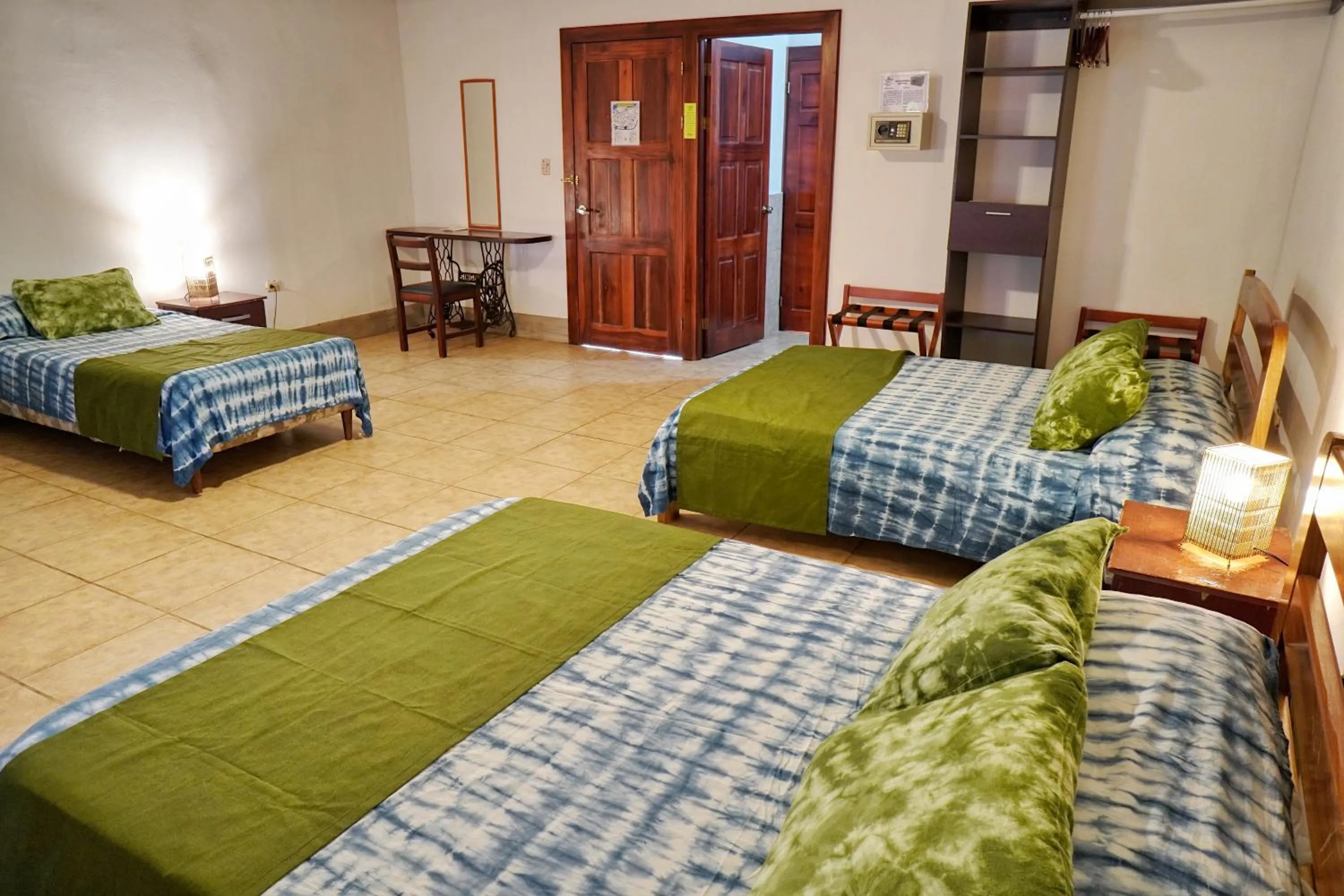 Bed in La Quinta Sarapiqui Lodge