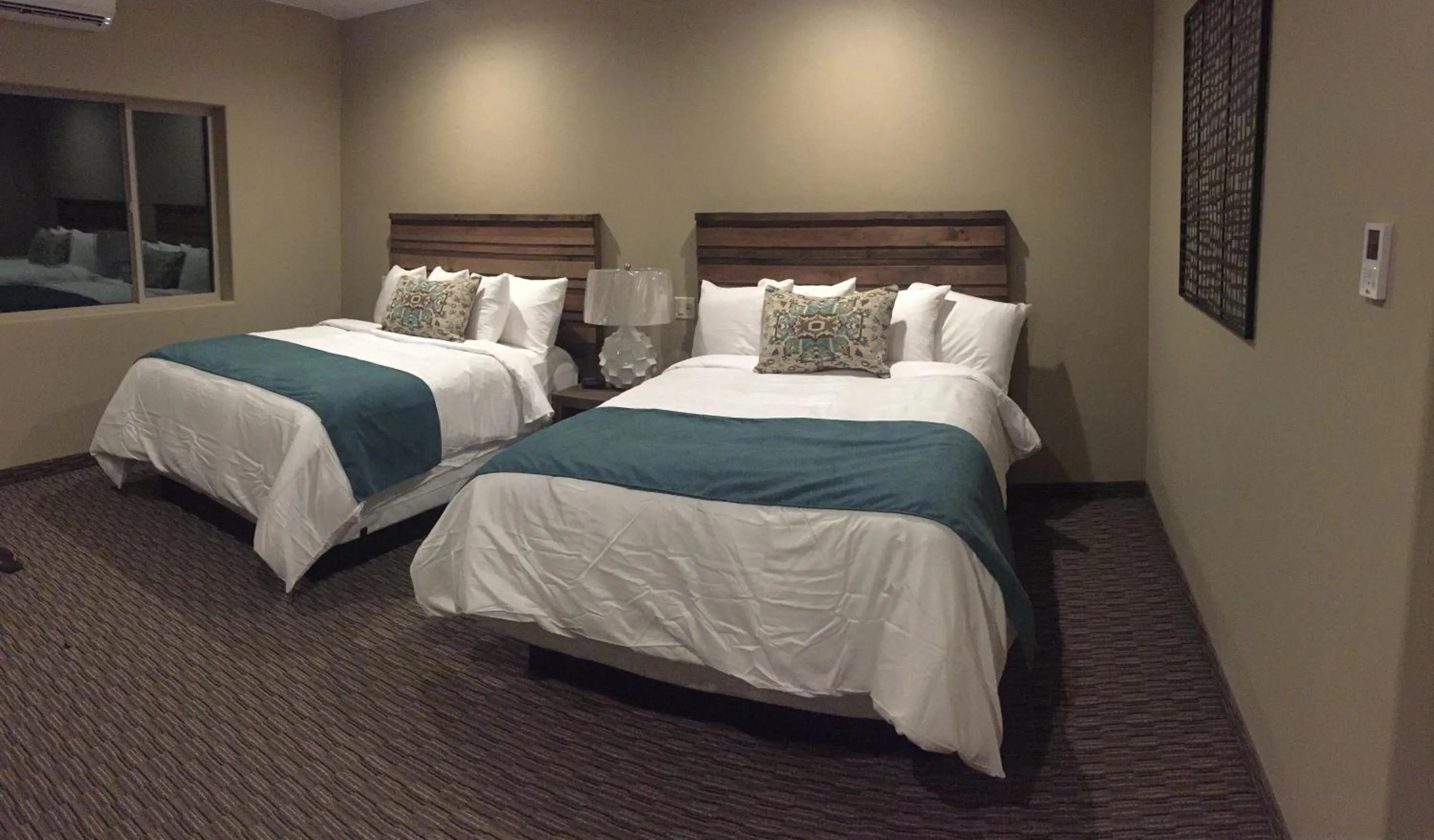 Bed in Canyon Country Lodge