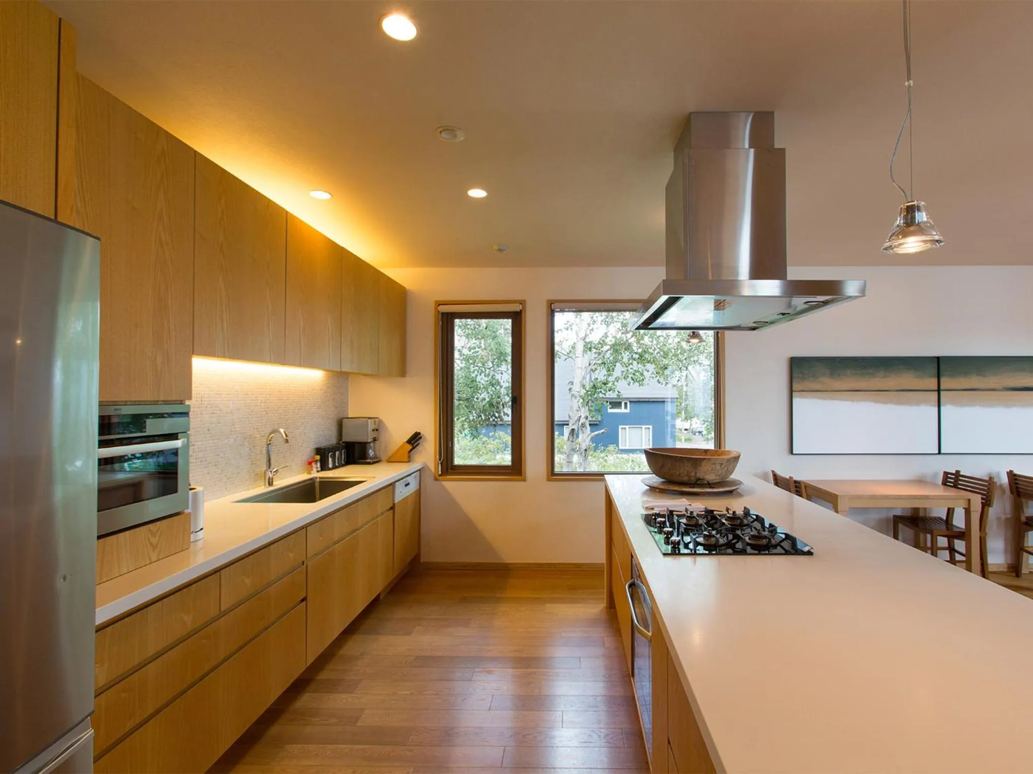 Kitchen or kitchenette in Seshu Chalet