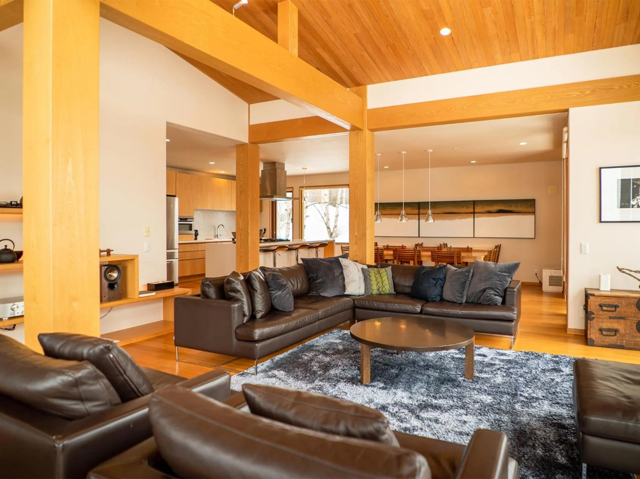 Living room in Seshu Chalet