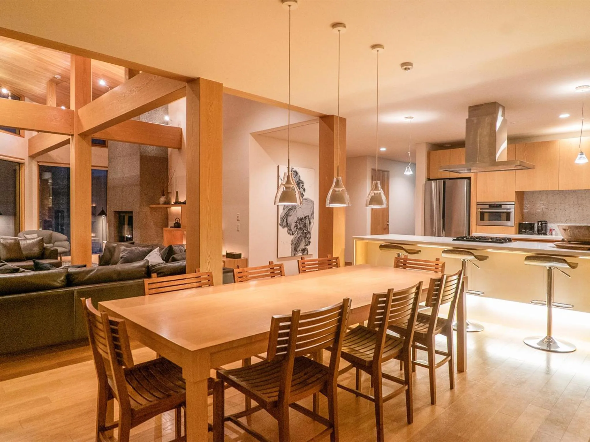 Kitchen or kitchenette in Seshu Chalet