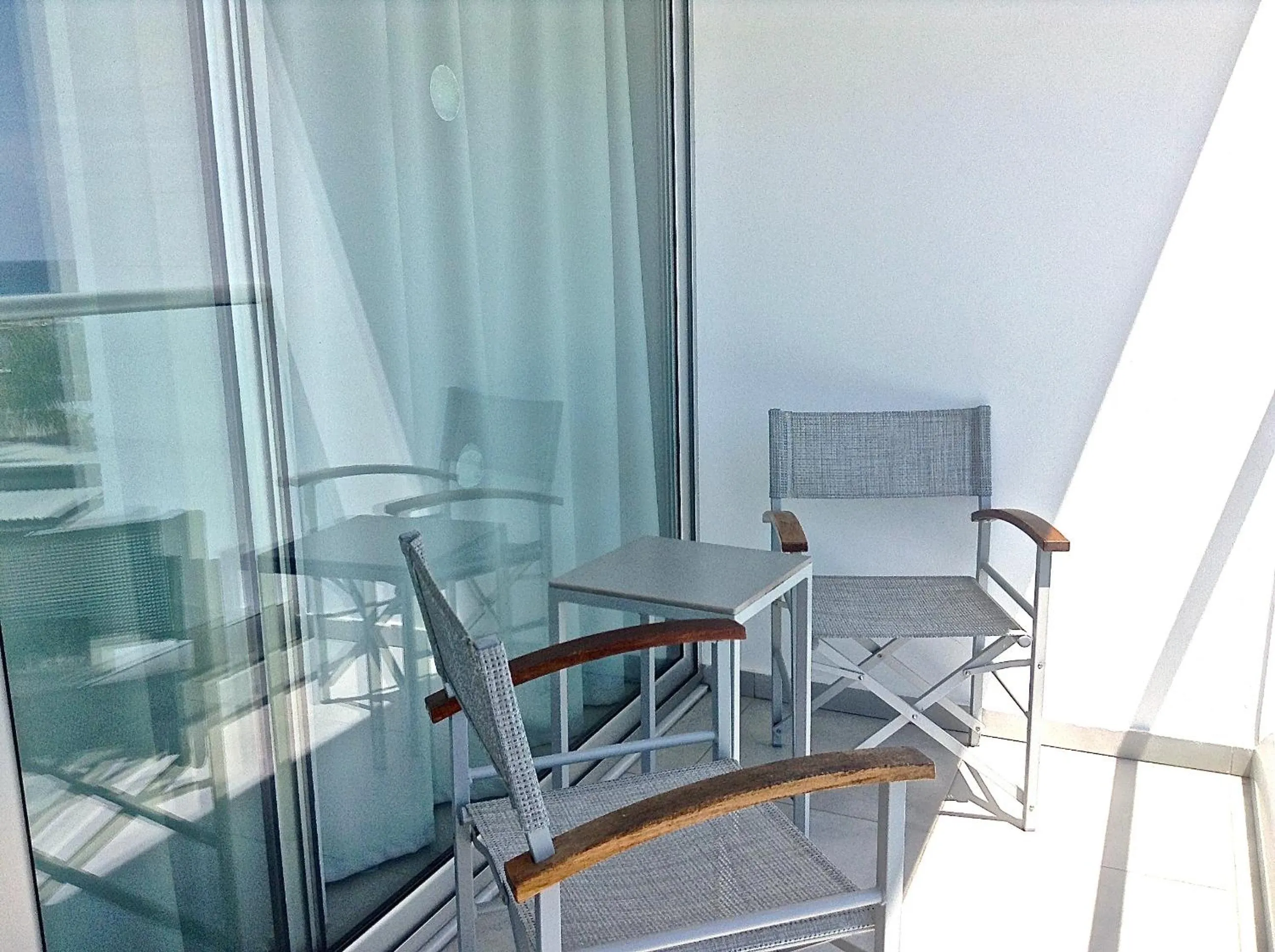 Balcony/Terrace in Limanaki Beach Hotel & Suites