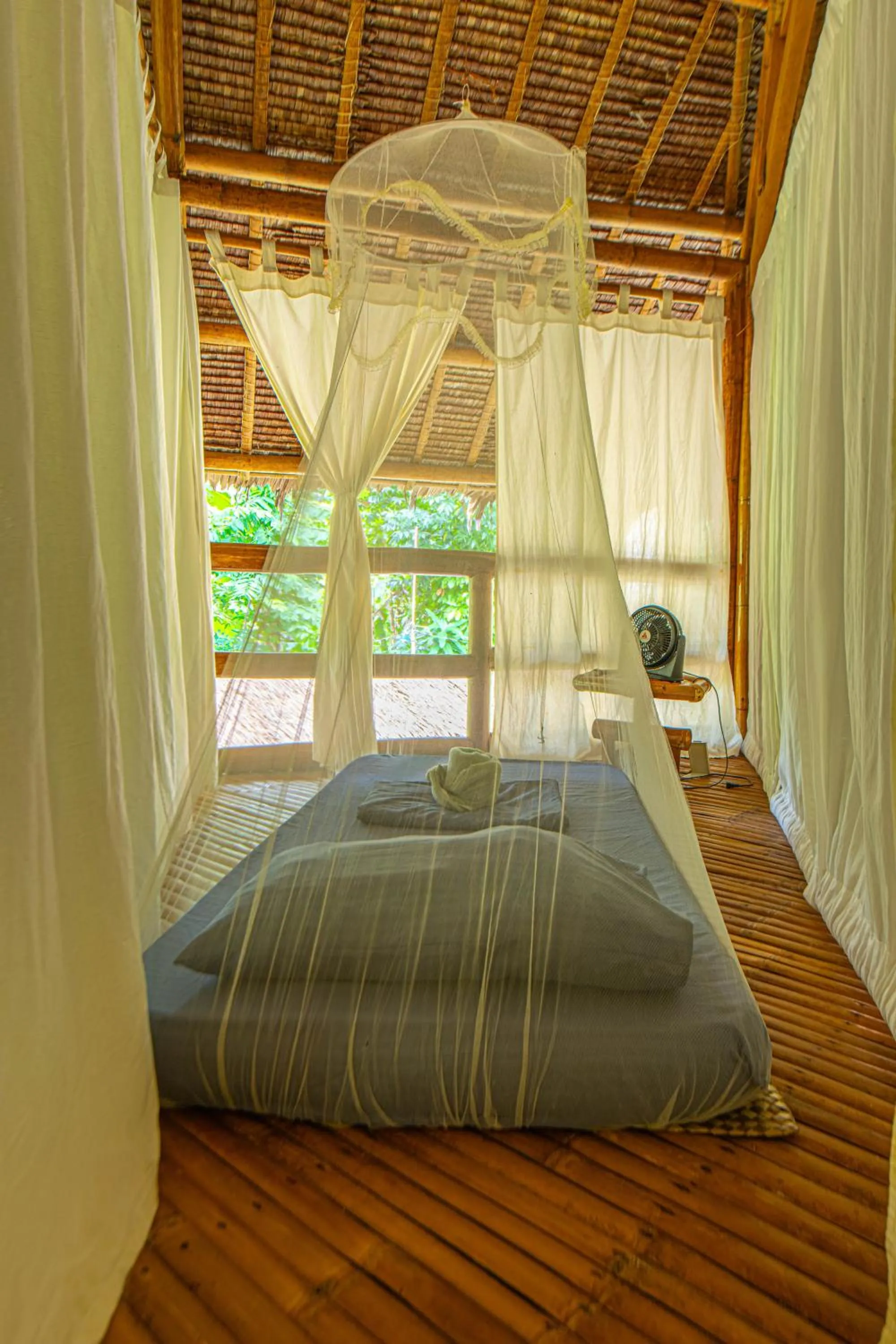 Bed in Water to Forest Ecolodge