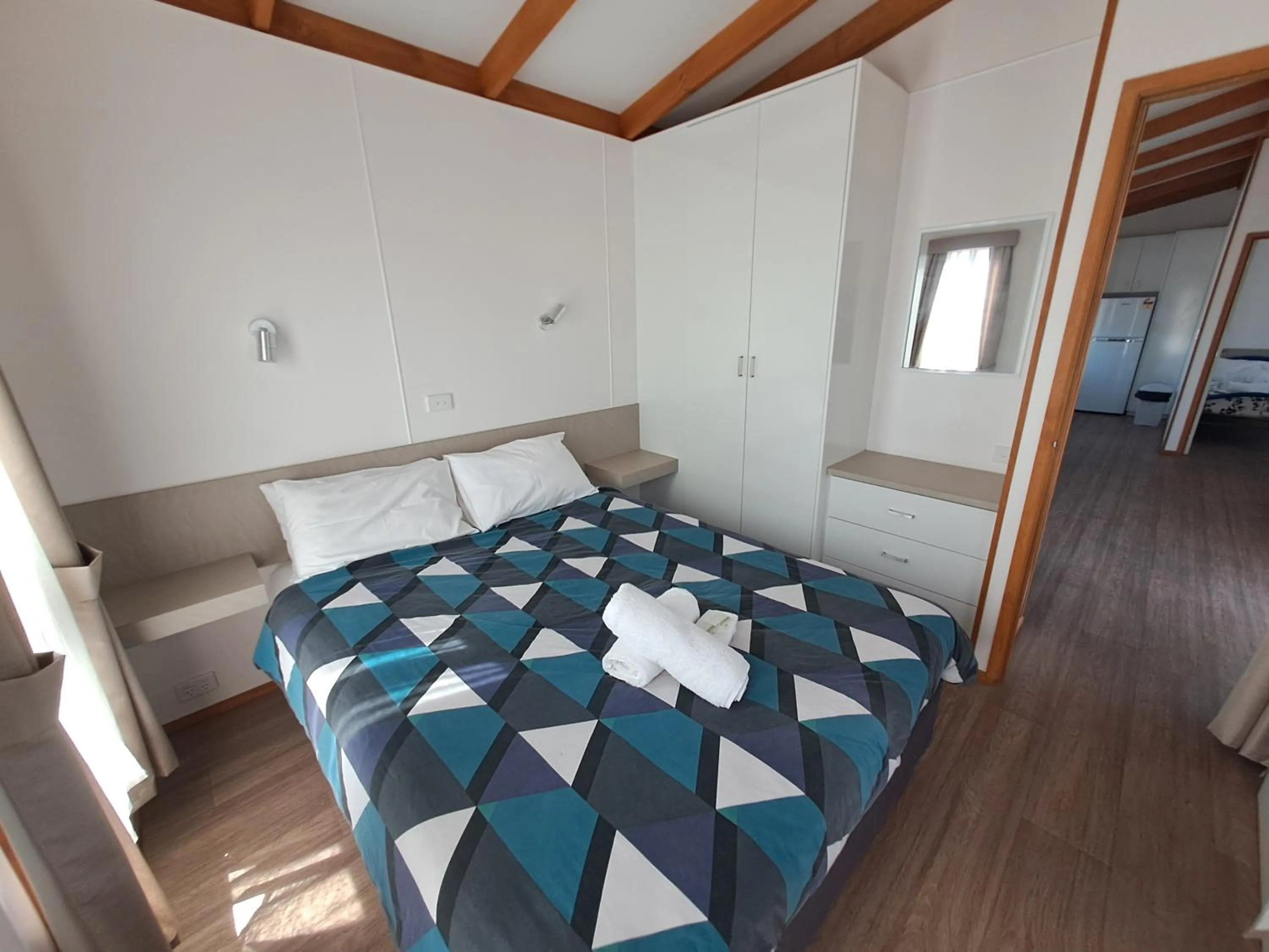 Bed in Great Western Motel