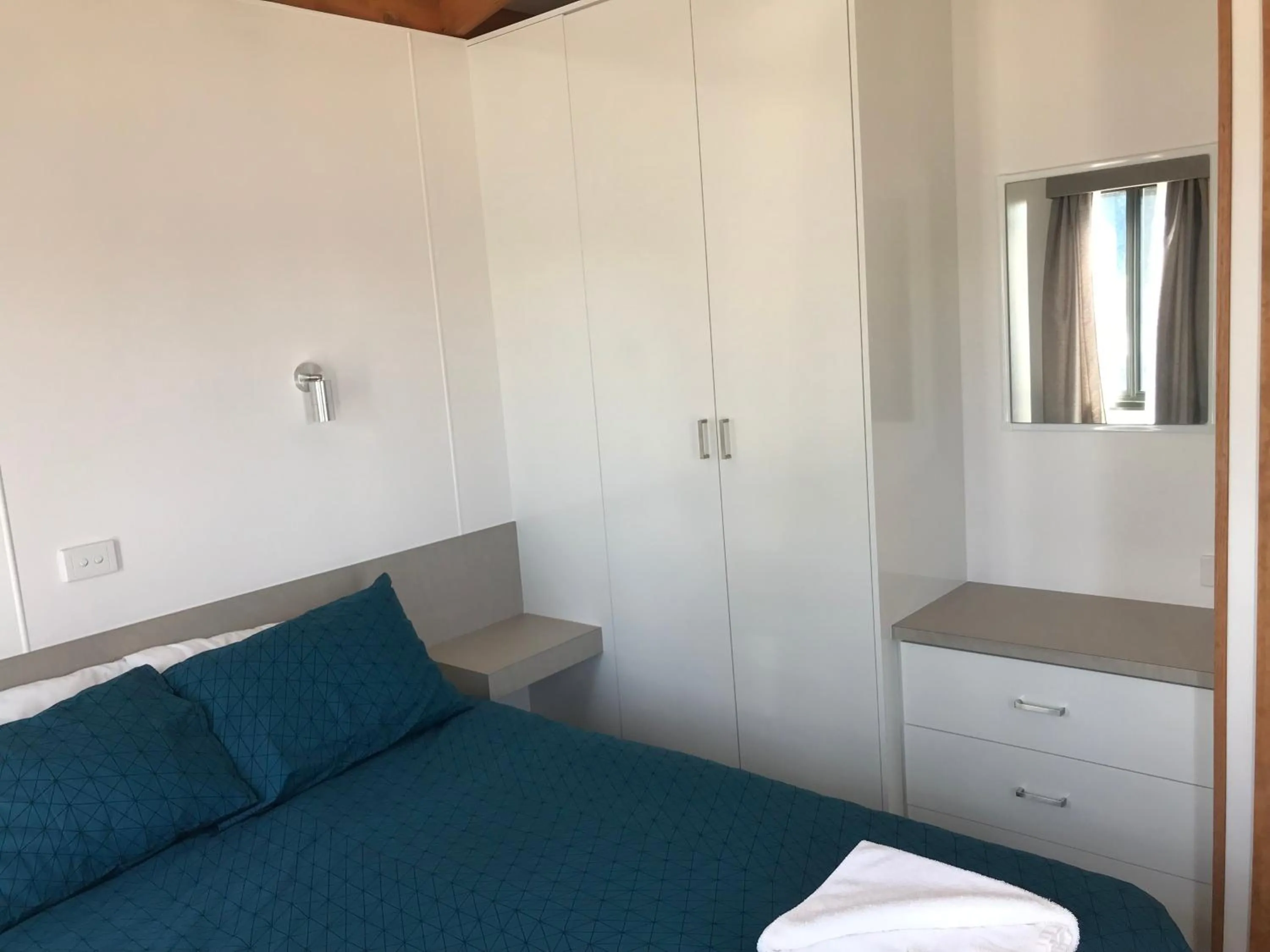 Bed in Great Western Motel