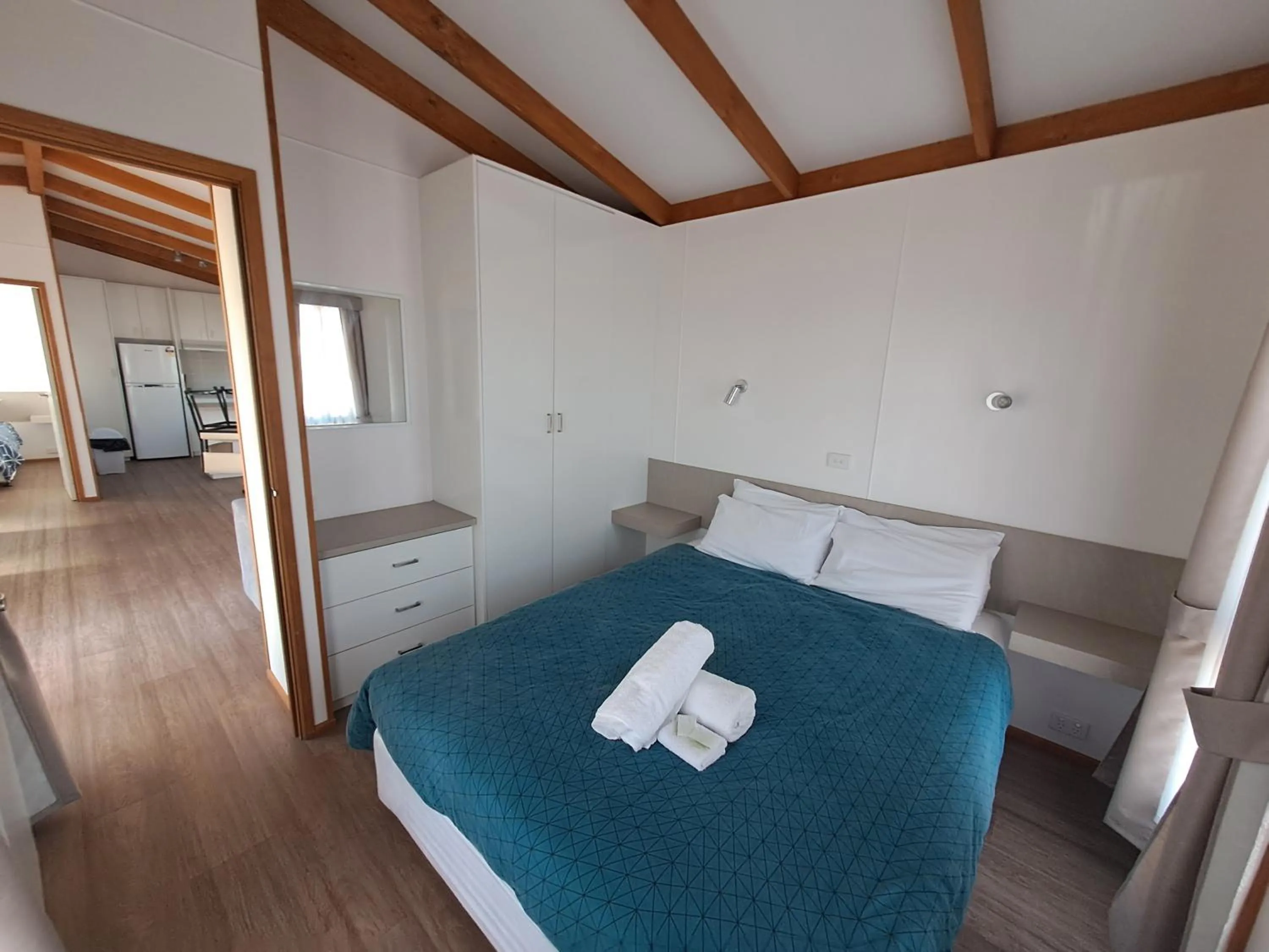 Bed in Great Western Motel