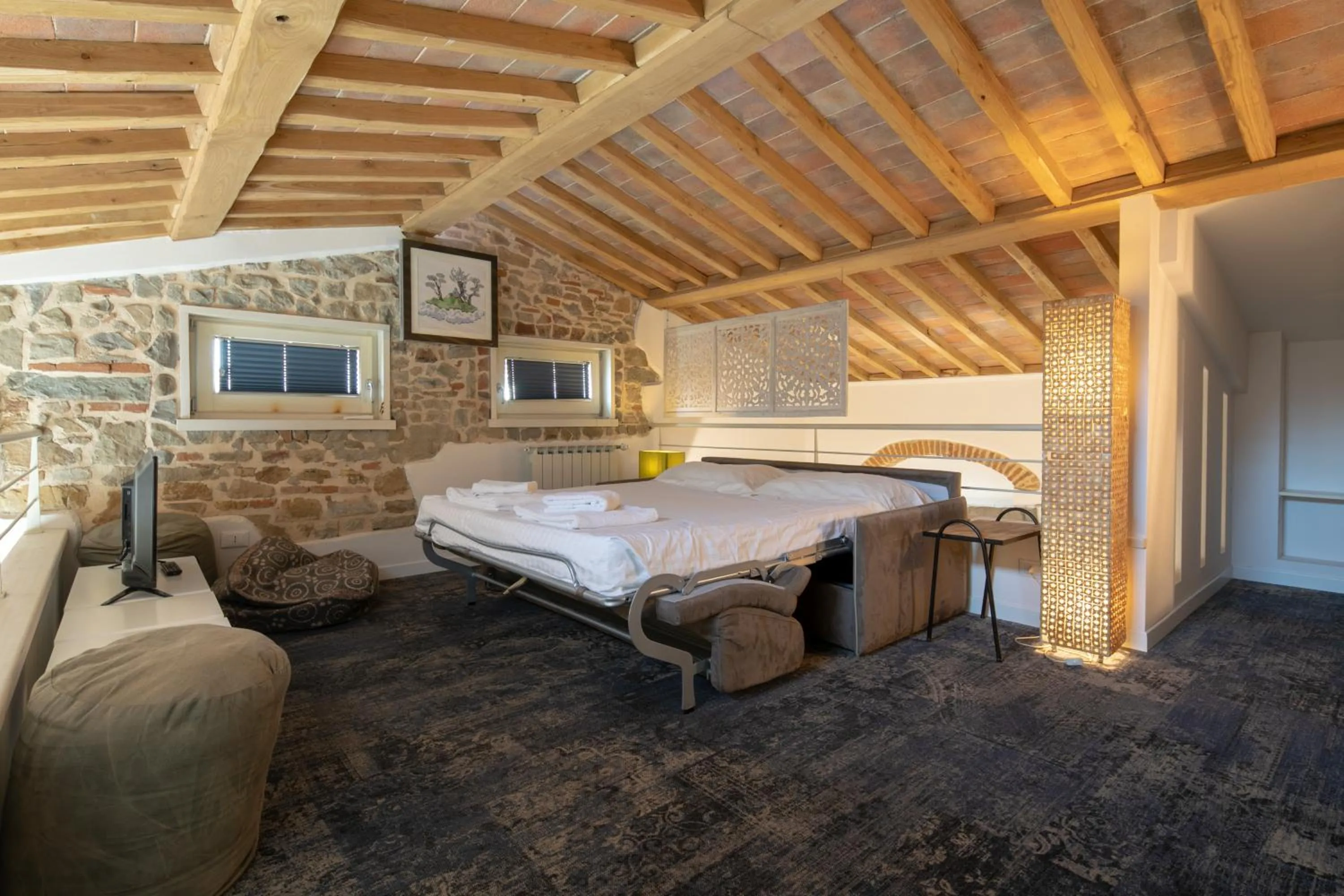 Bed in Giglio Apartments by Mmega
