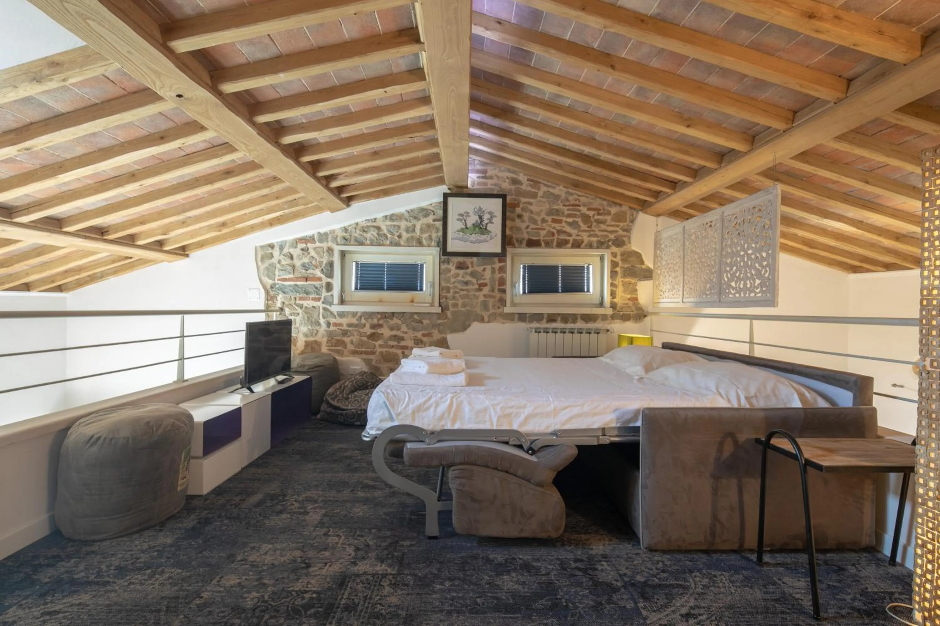 Bed in Giglio Apartments by Mmega