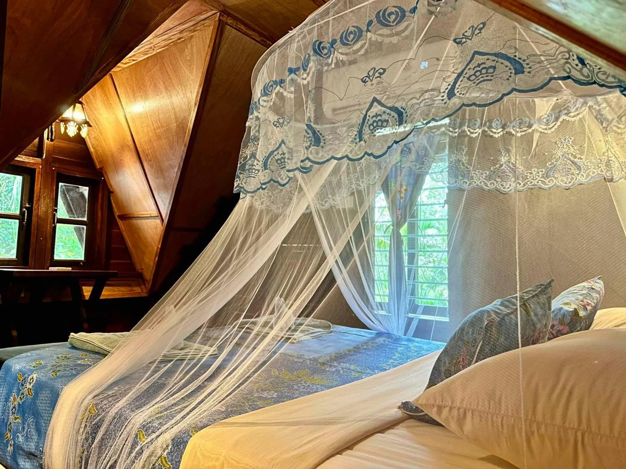 Bed in Sabai Corner Bungalows - SHA Extra Plus