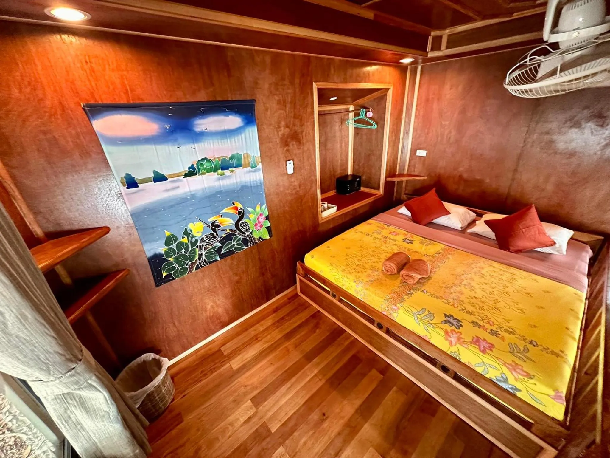 Bed in Sabai Corner Bungalows - SHA Extra Plus