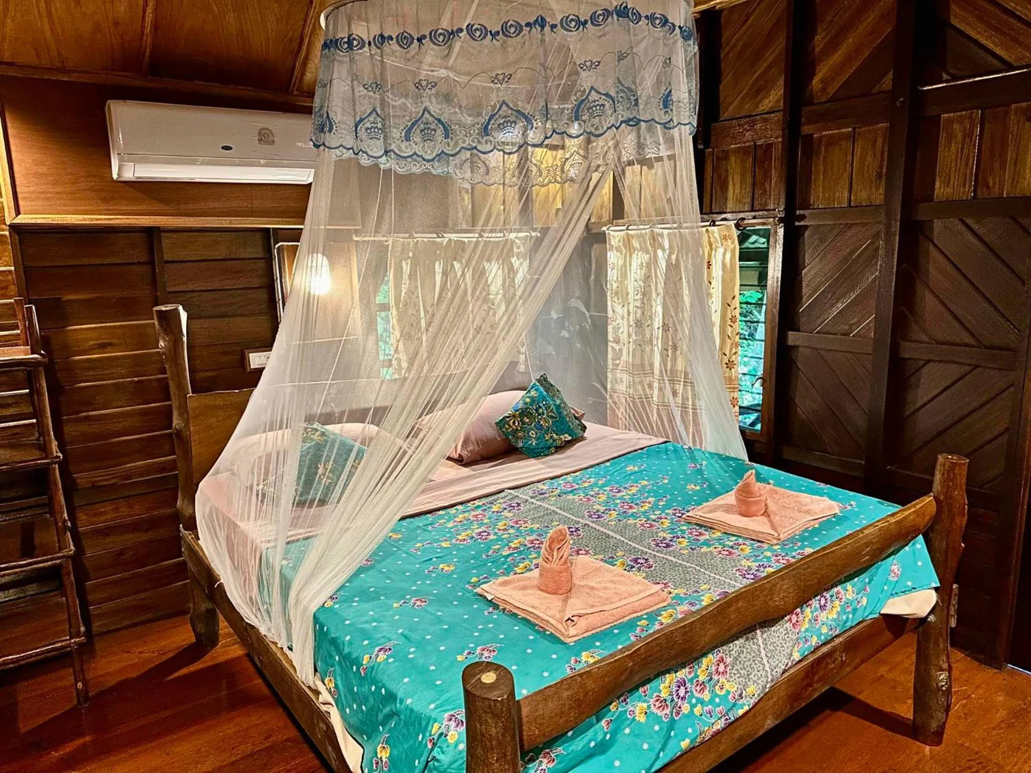 Bed in Sabai Corner Bungalows - SHA Extra Plus