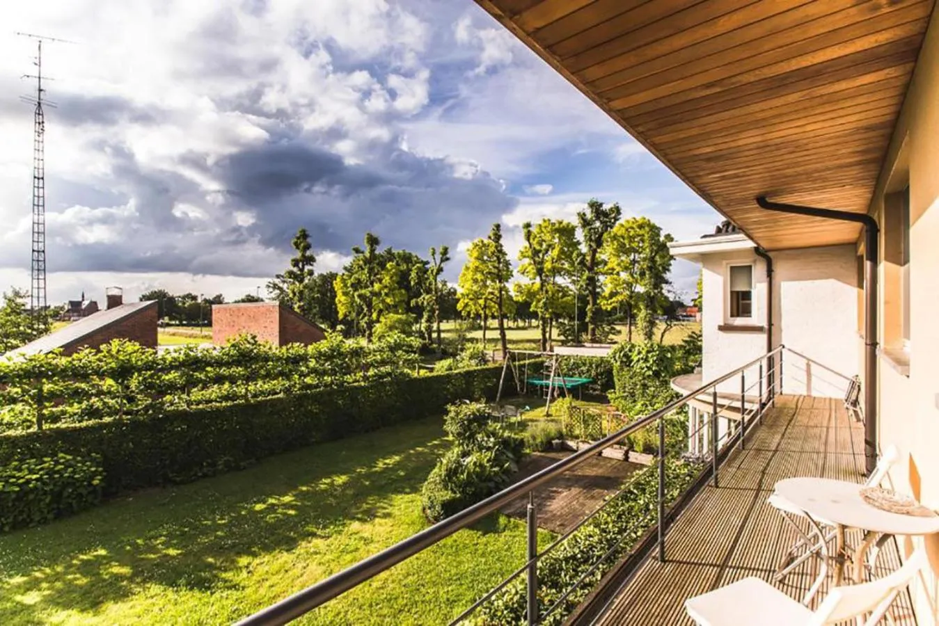 Balcony/Terrace in Wellness Hasselt B&B