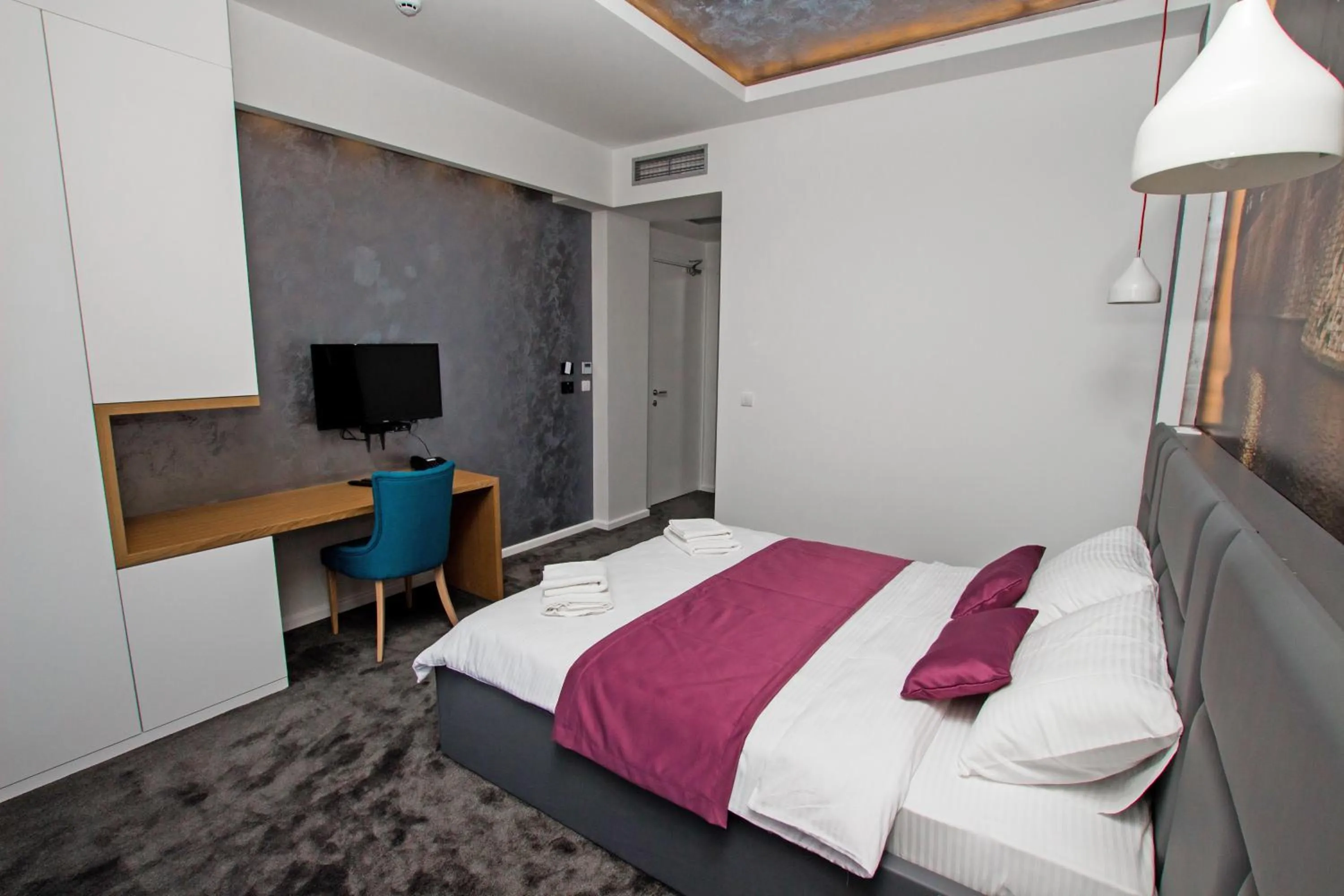 Bedroom, Bed in Hotel Alkima