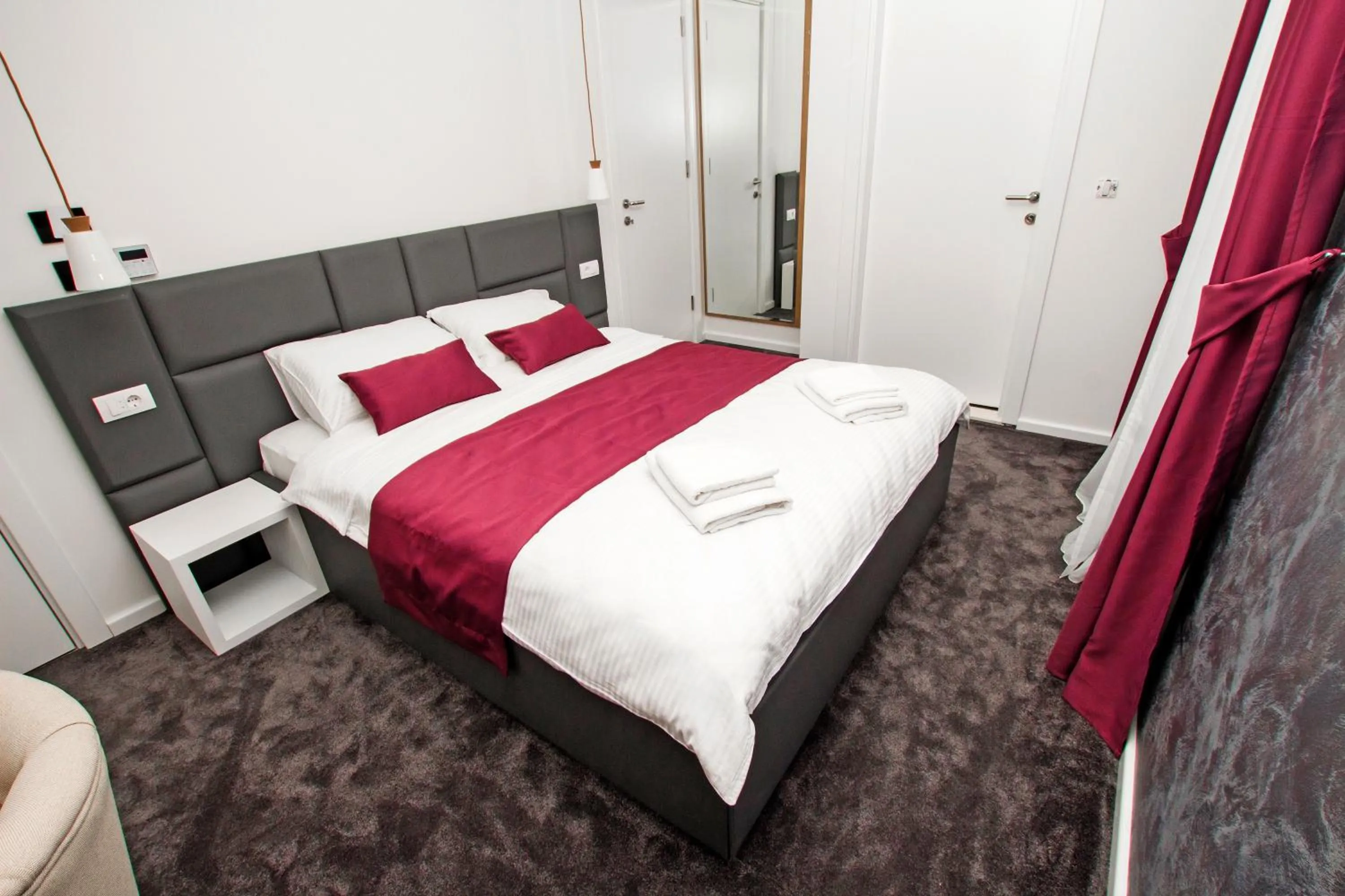 Bedroom, Bed in Hotel Alkima