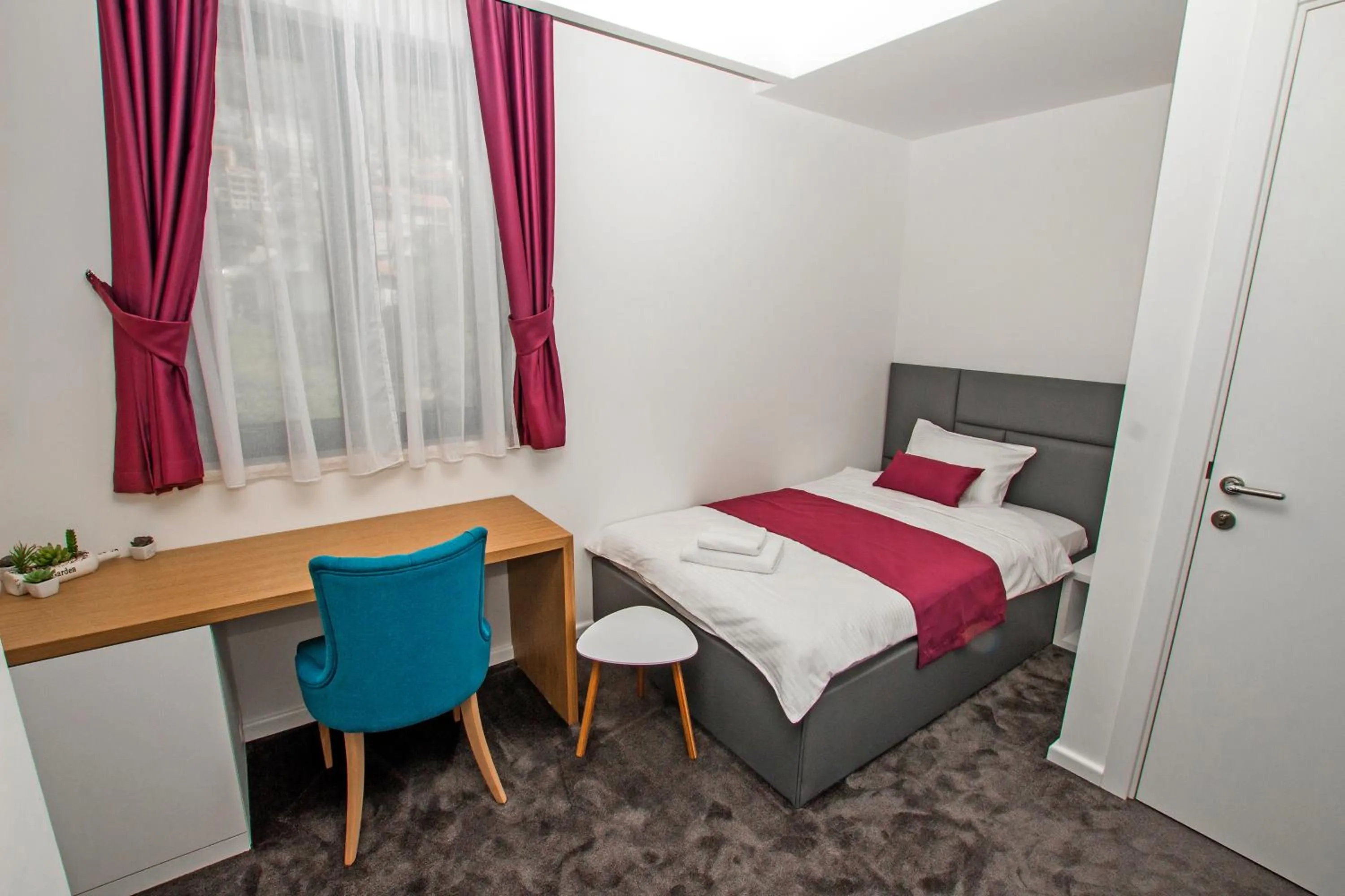 Bedroom, Bed in Hotel Alkima