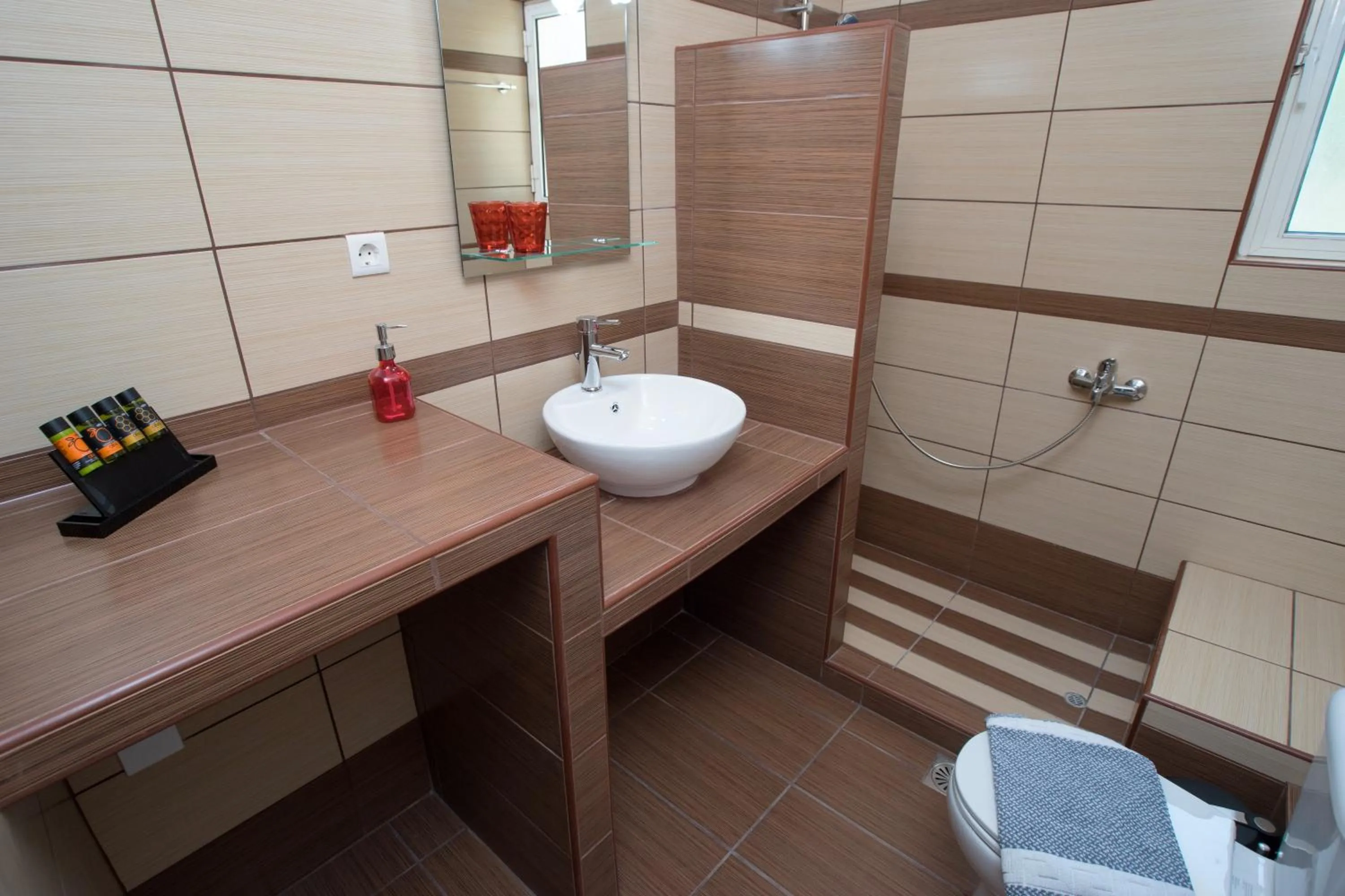 Bathroom in Naiades Luxury Apartments