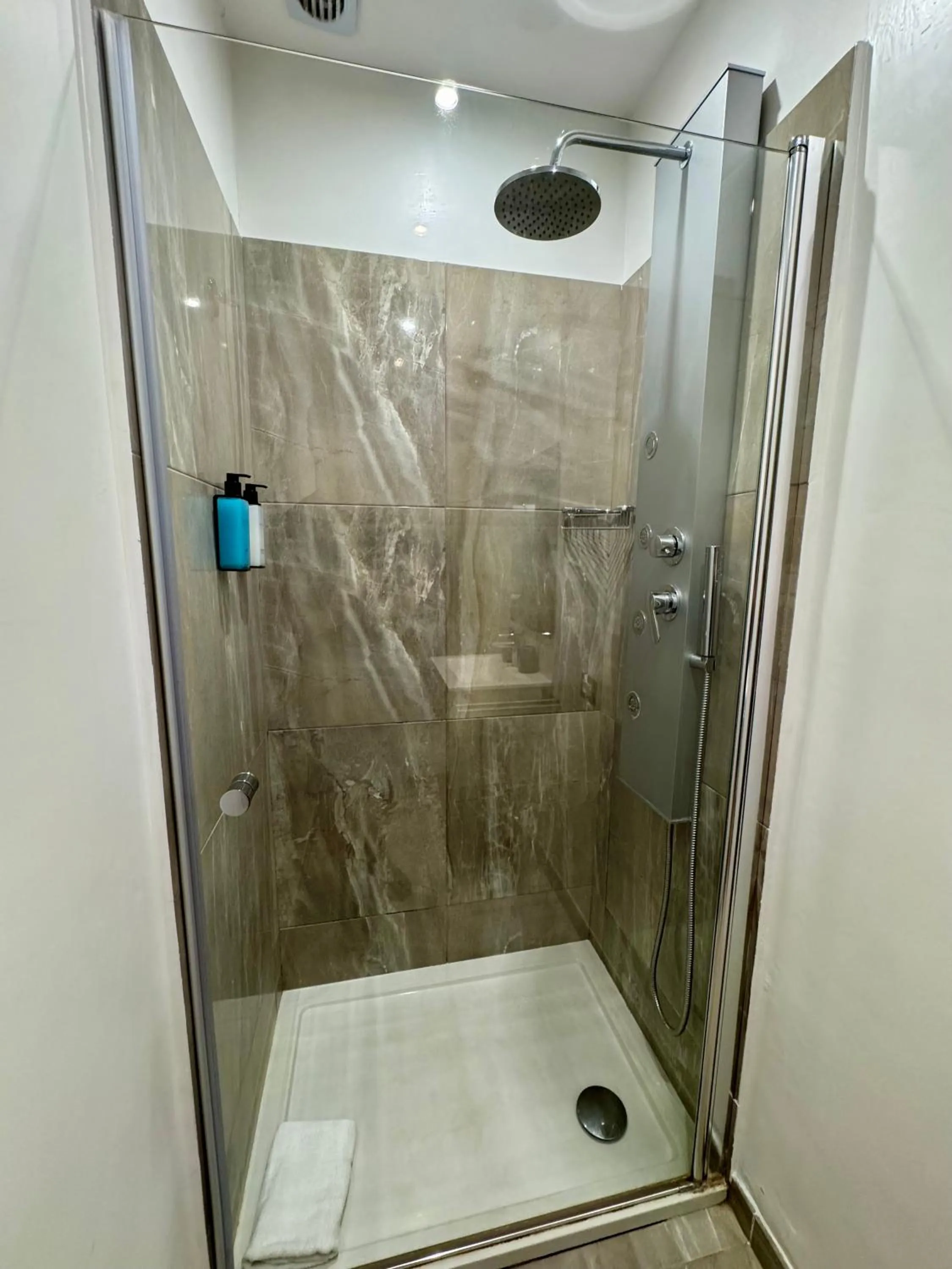 Shower in RHS Rienzo Suites