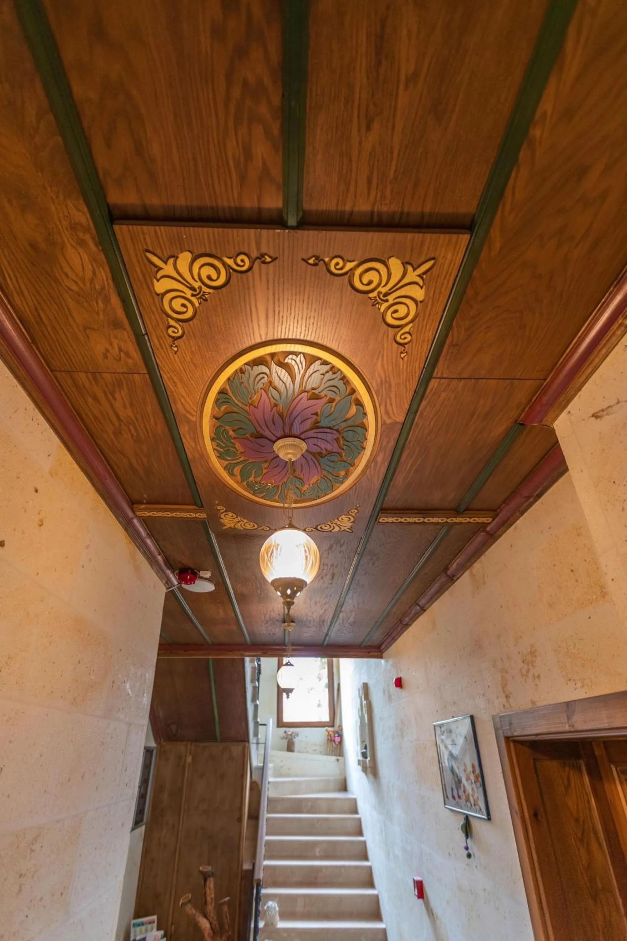 Decorative detail in Esens Stone House