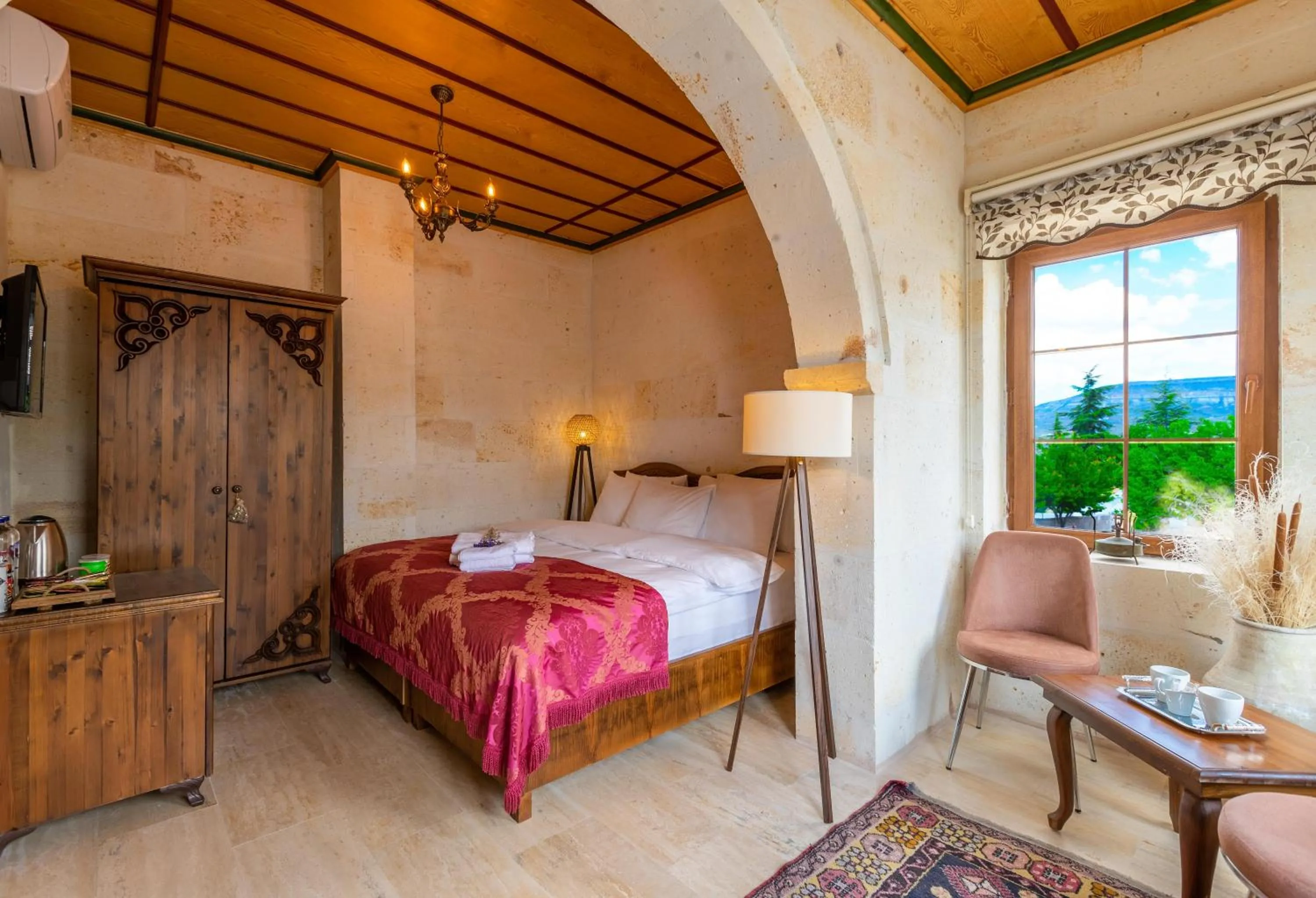 Bed in Esens Stone House