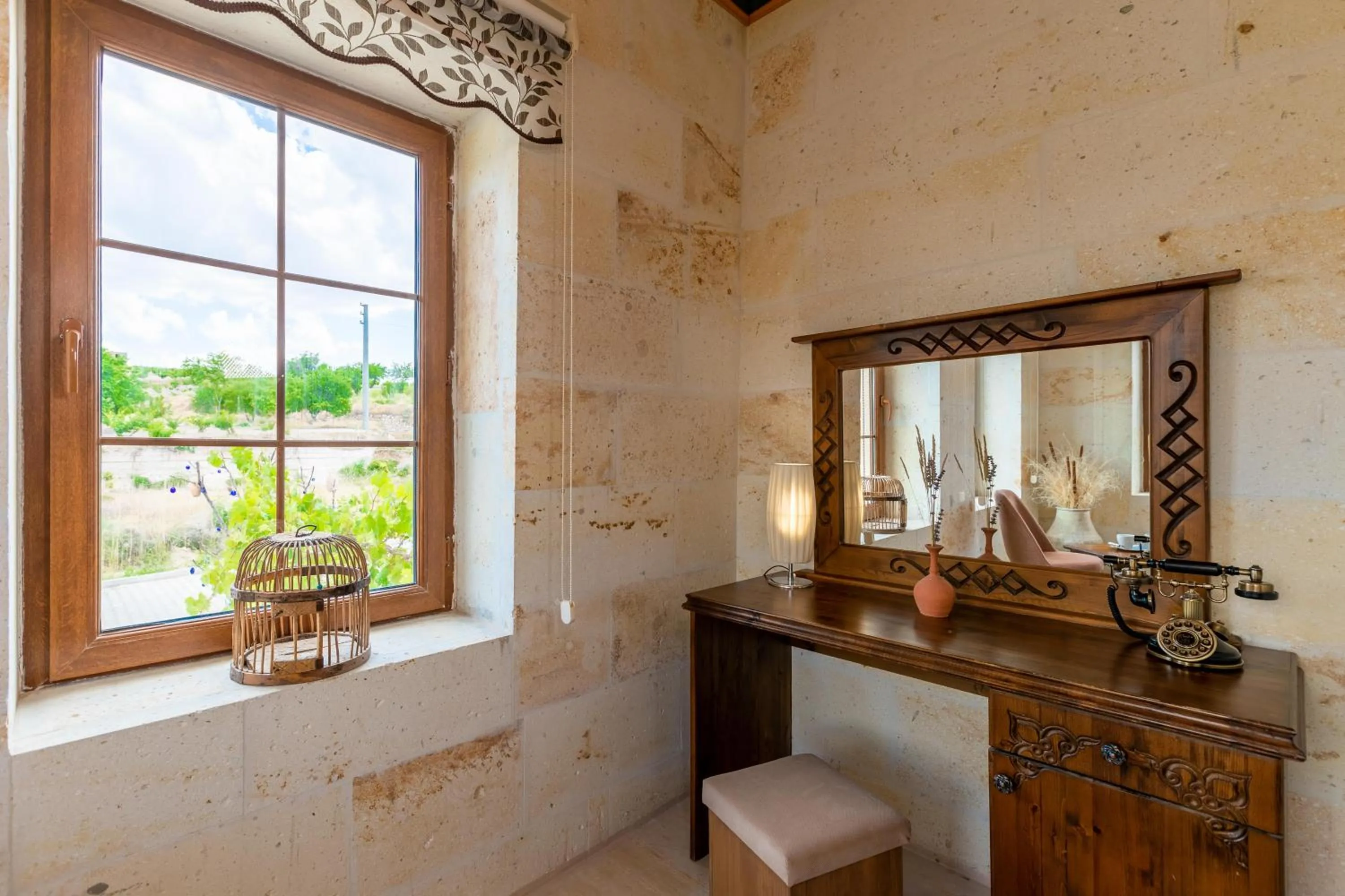 Decorative detail in Esens Stone House