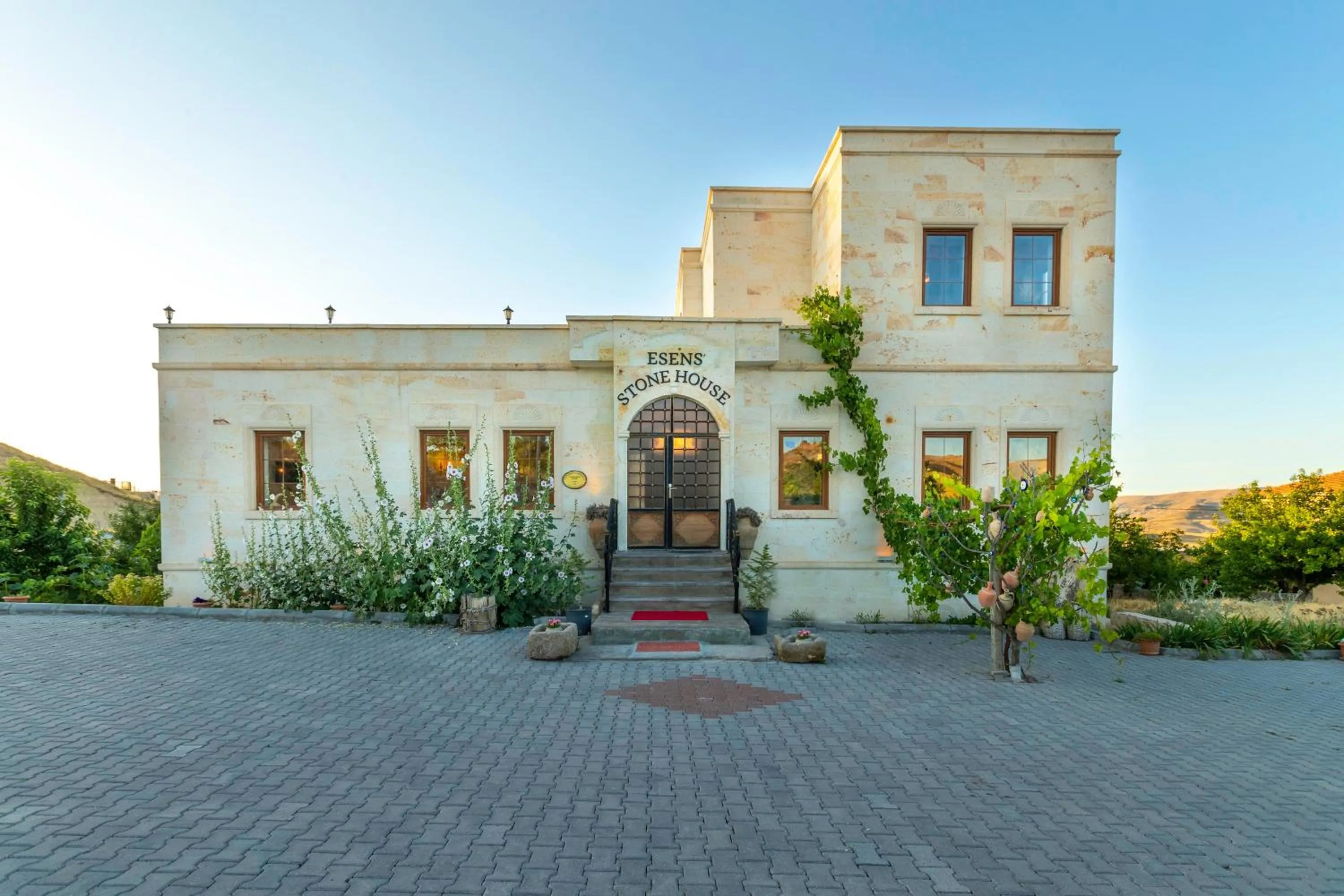 Property building in Esens Stone House