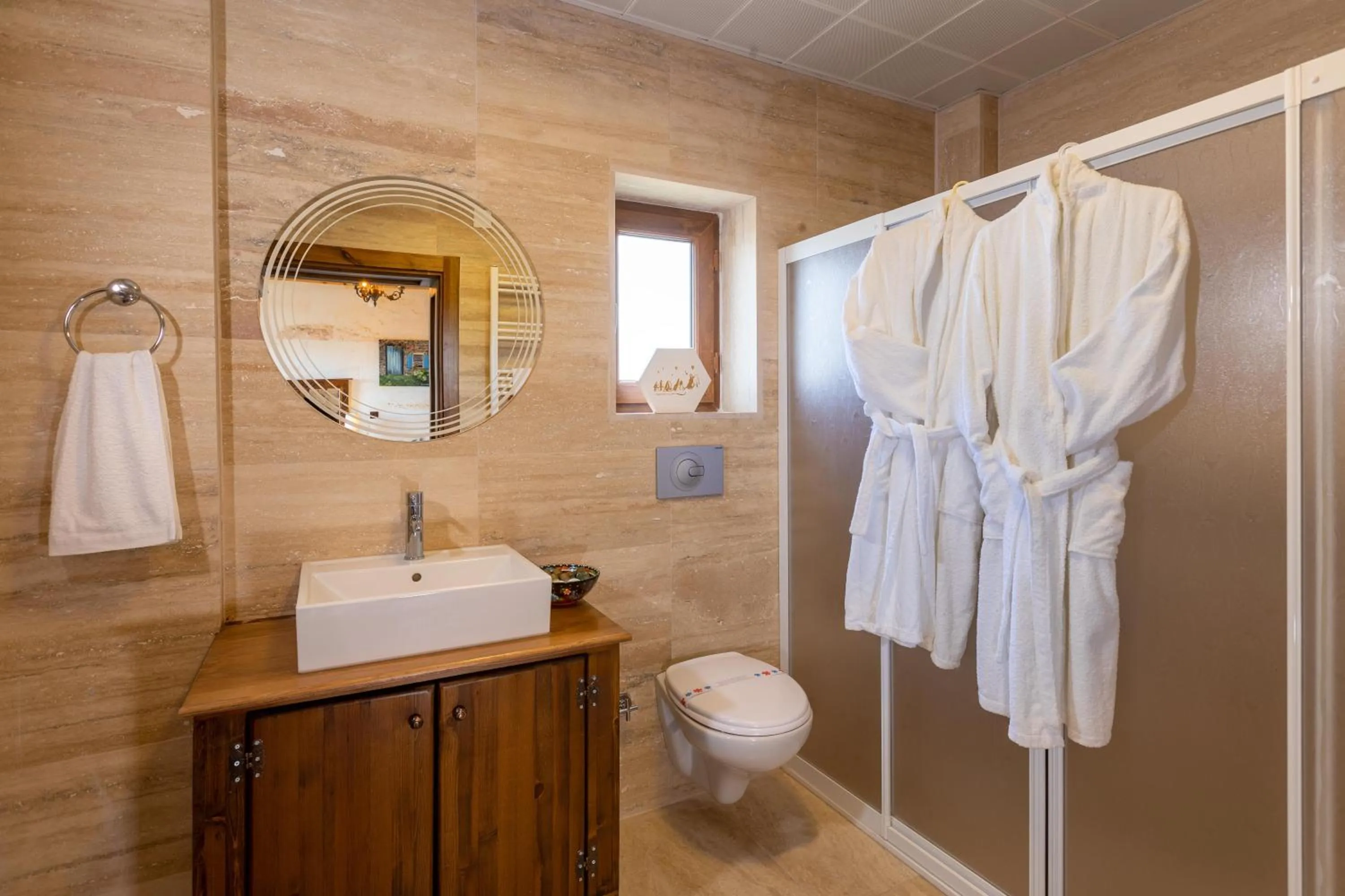 Bathroom in Esens Stone House