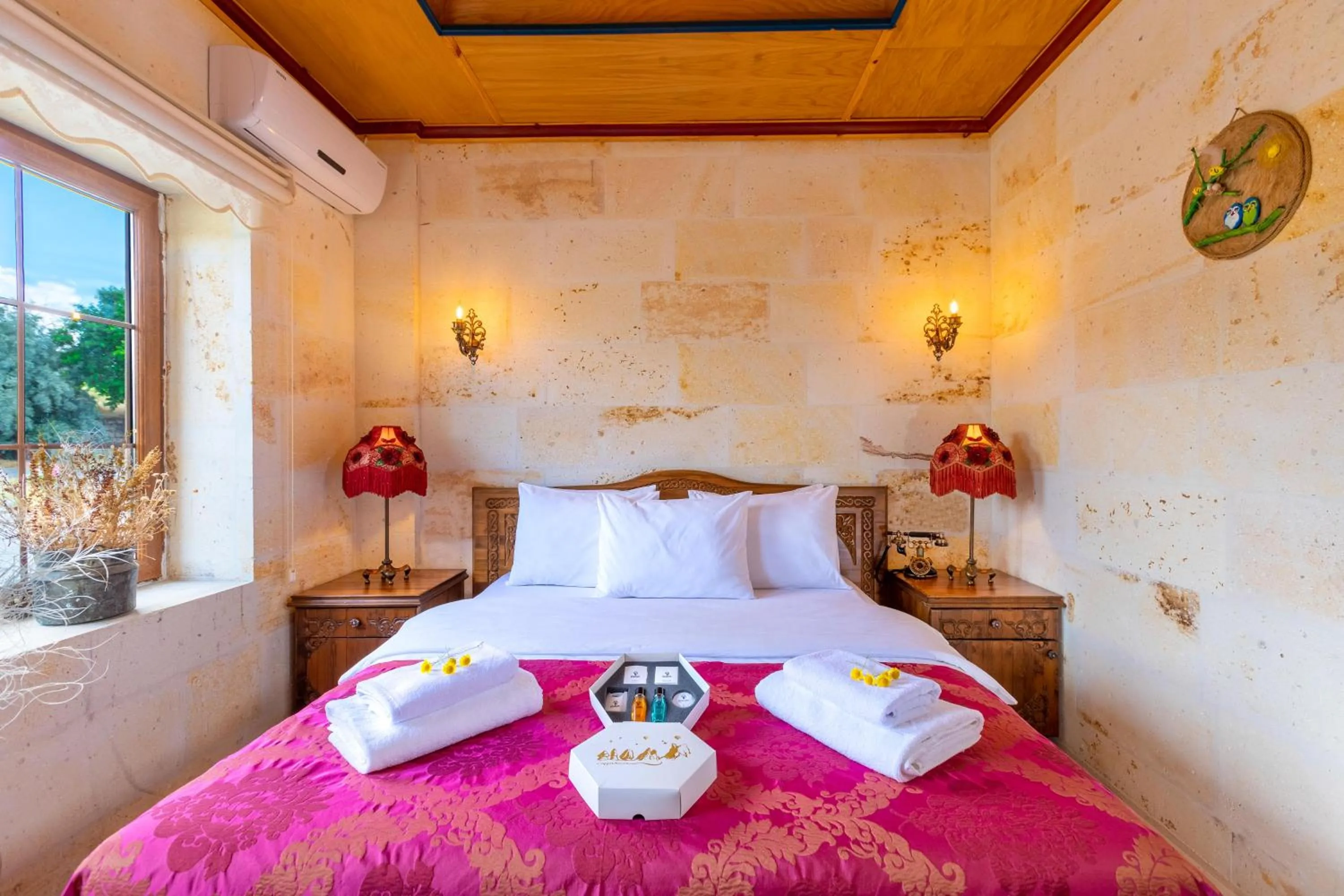 Bed in Esens Stone House