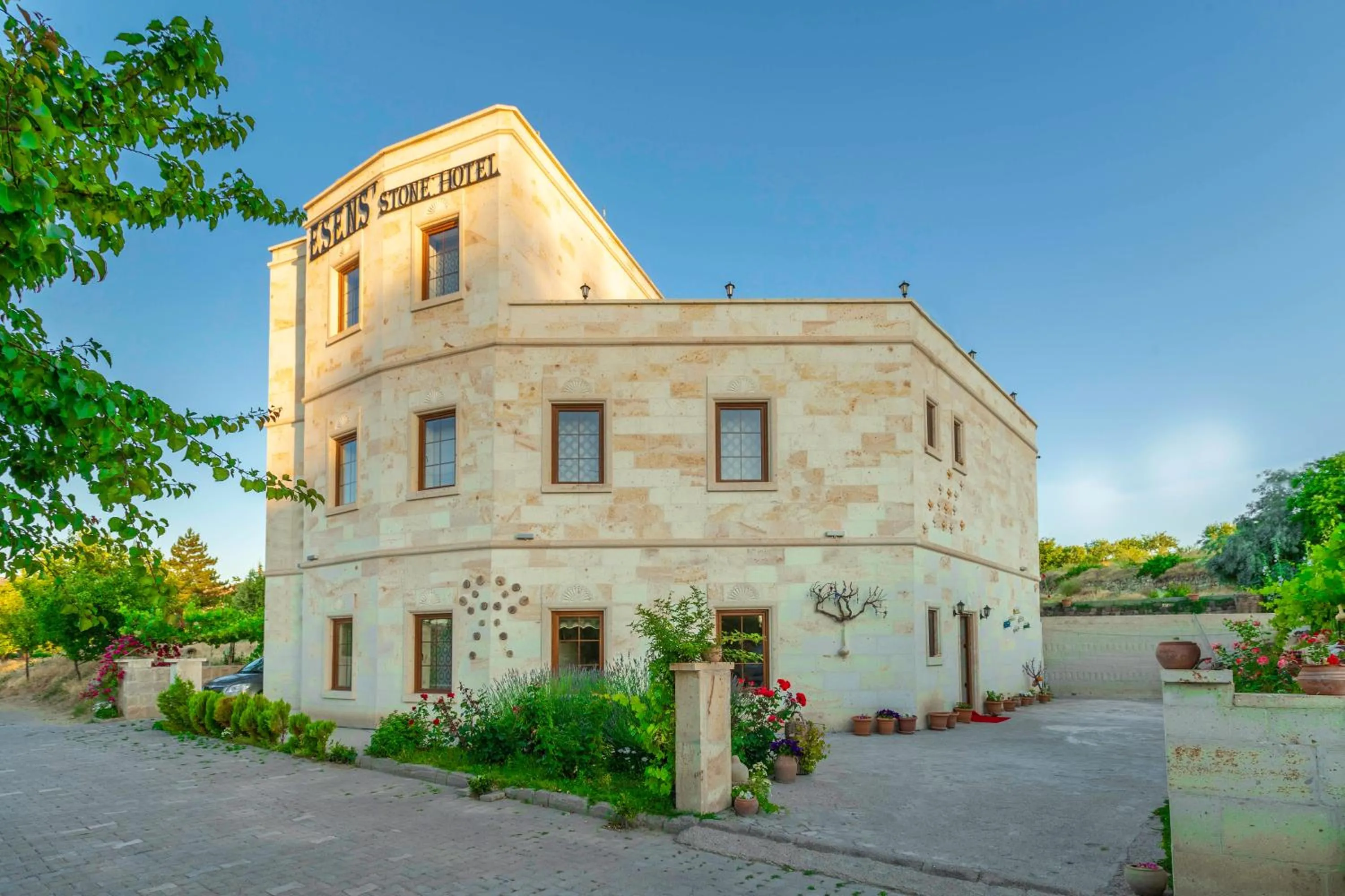 Property building in Esens Stone House