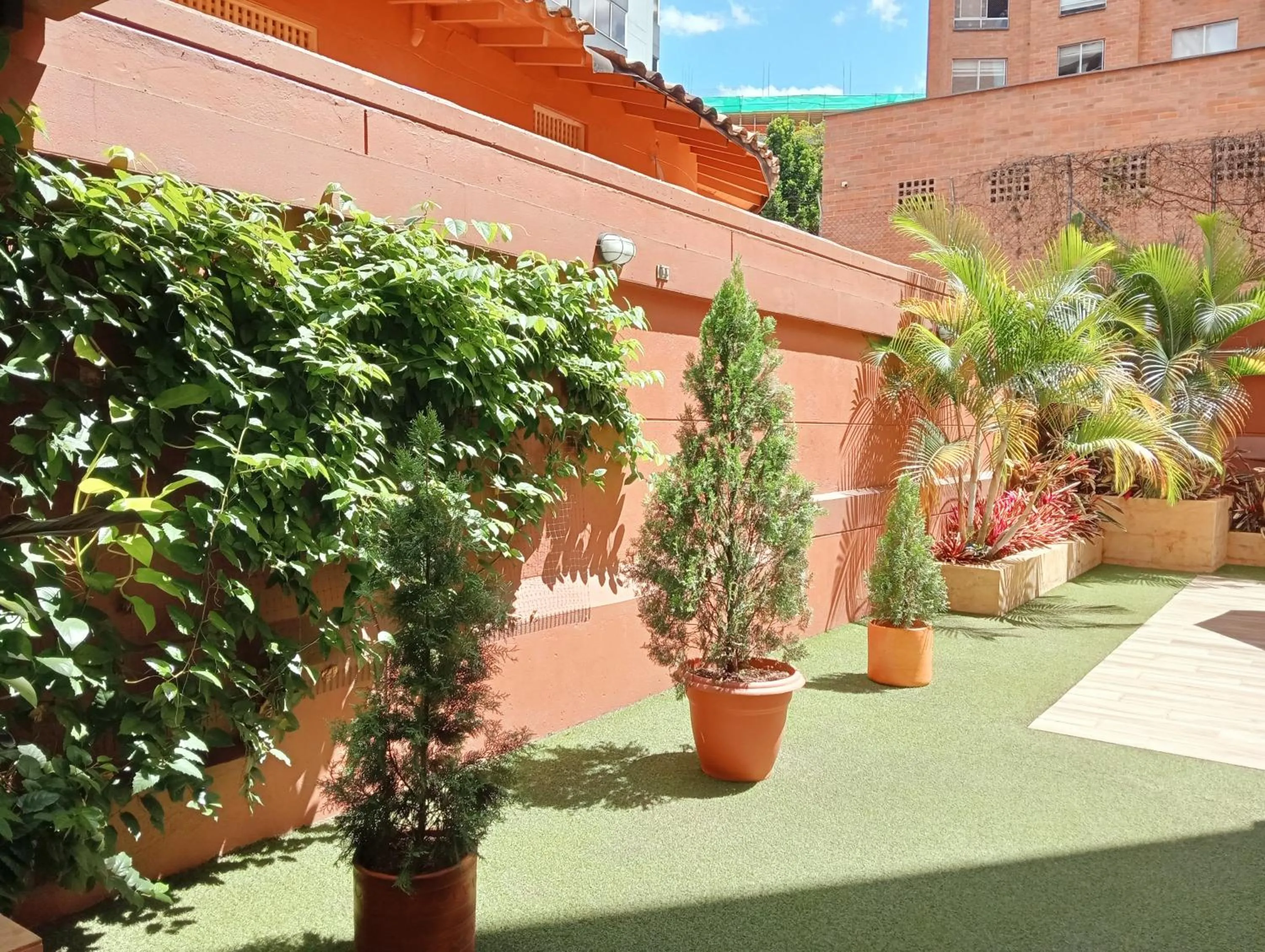 Garden in Hotel Lomas 10 Medellin