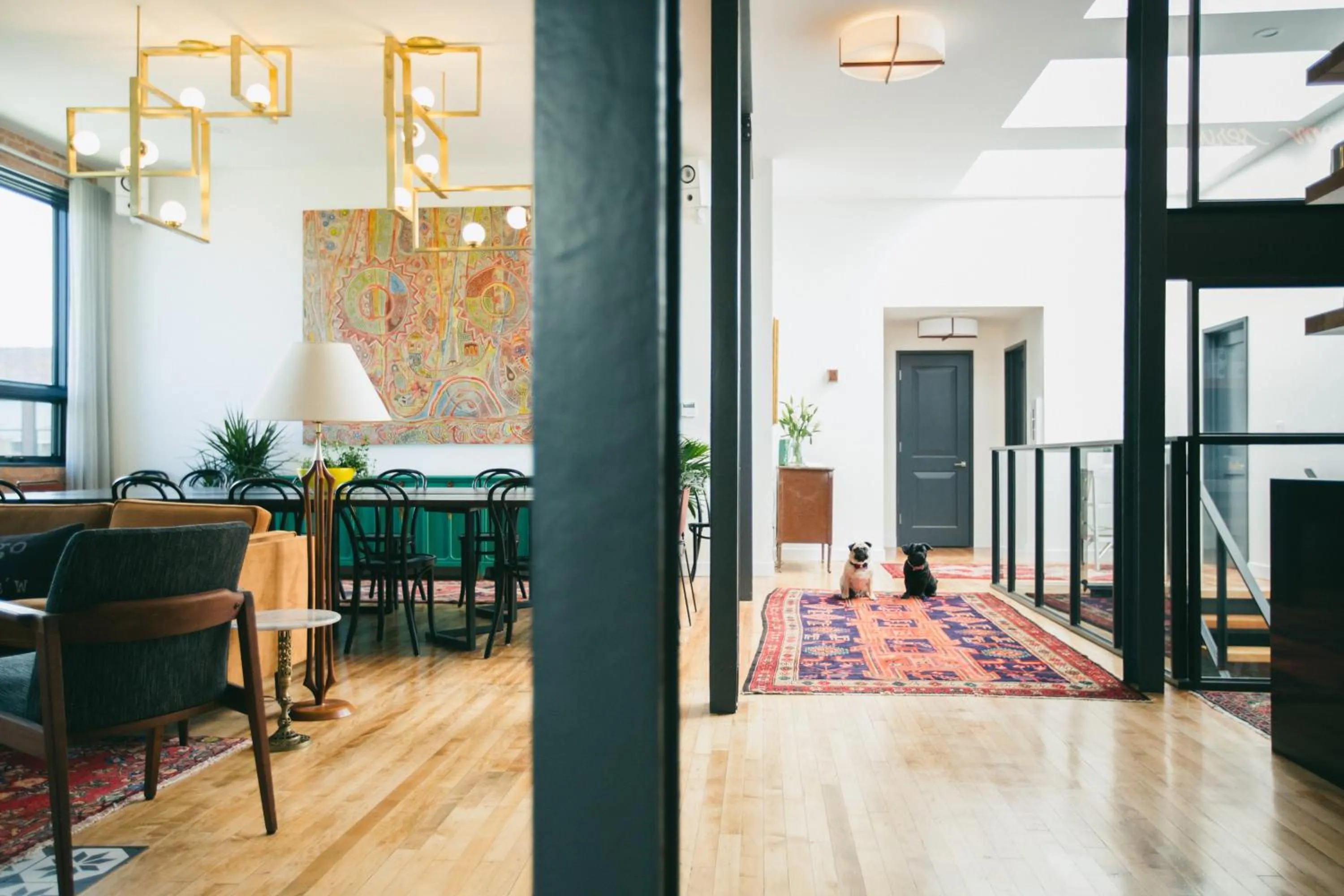 Communal lounge/ TV room in The Publishing House Bed and Breakfast