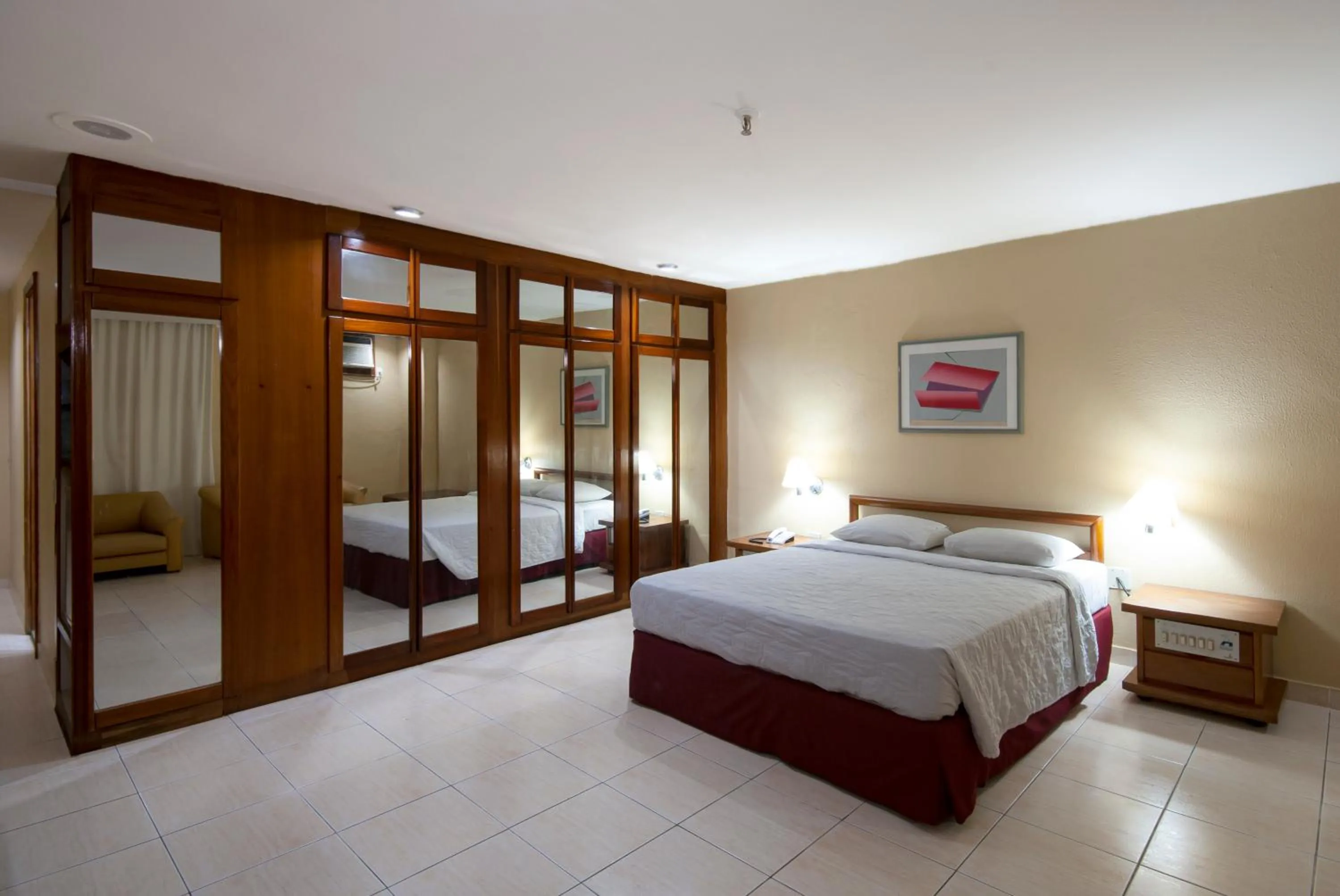 Bedroom, Bed in Hotel Atlântico Copacabana