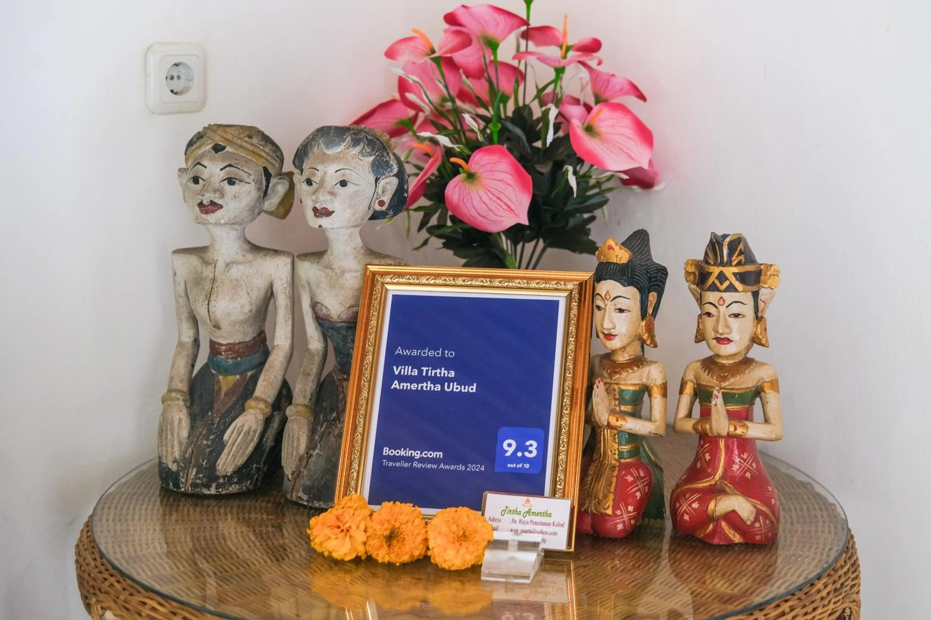 Decorative detail in Villa Tirtha Amertha Ubud