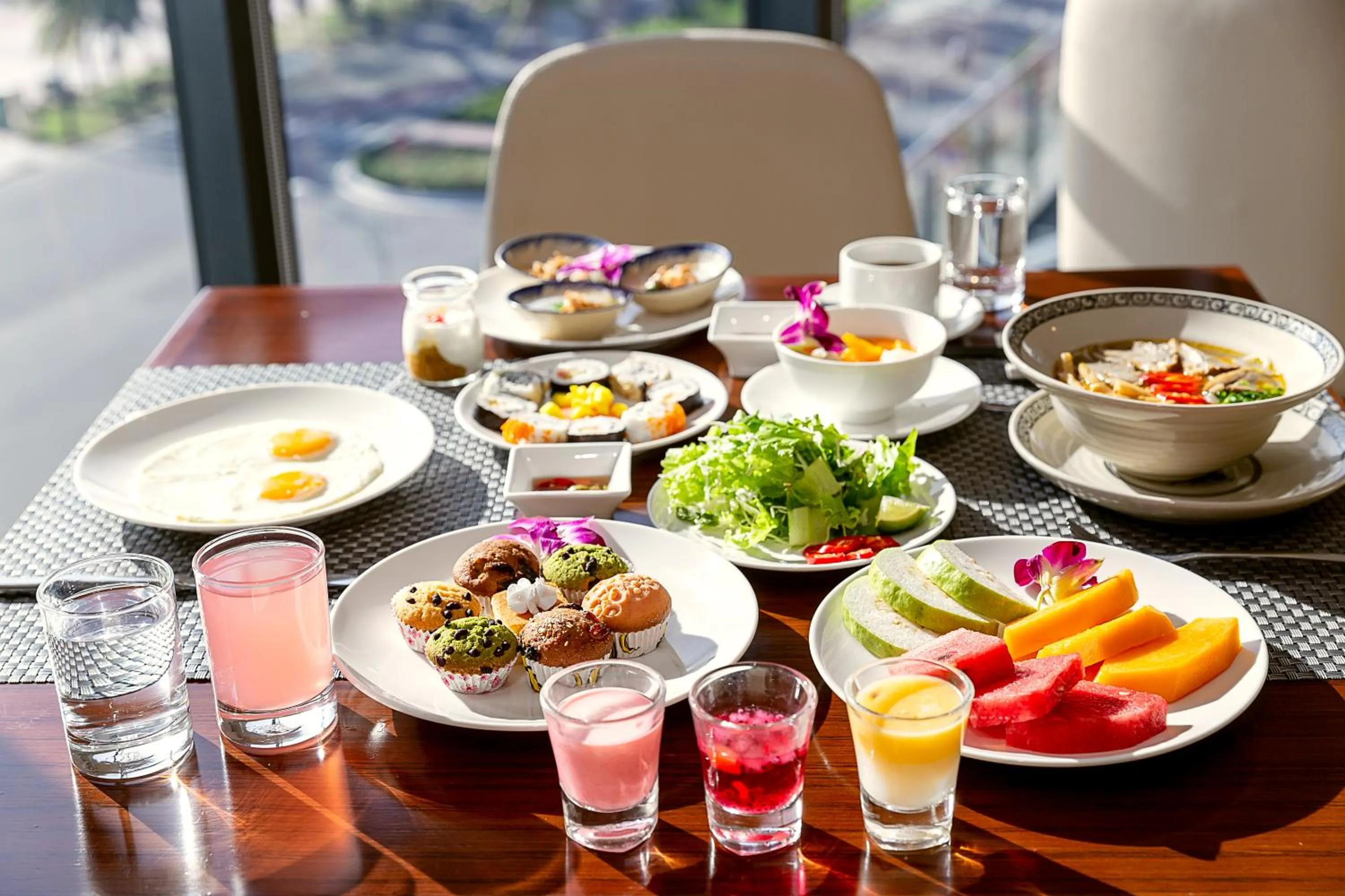 Buffet breakfast in The Nalod Da Nang