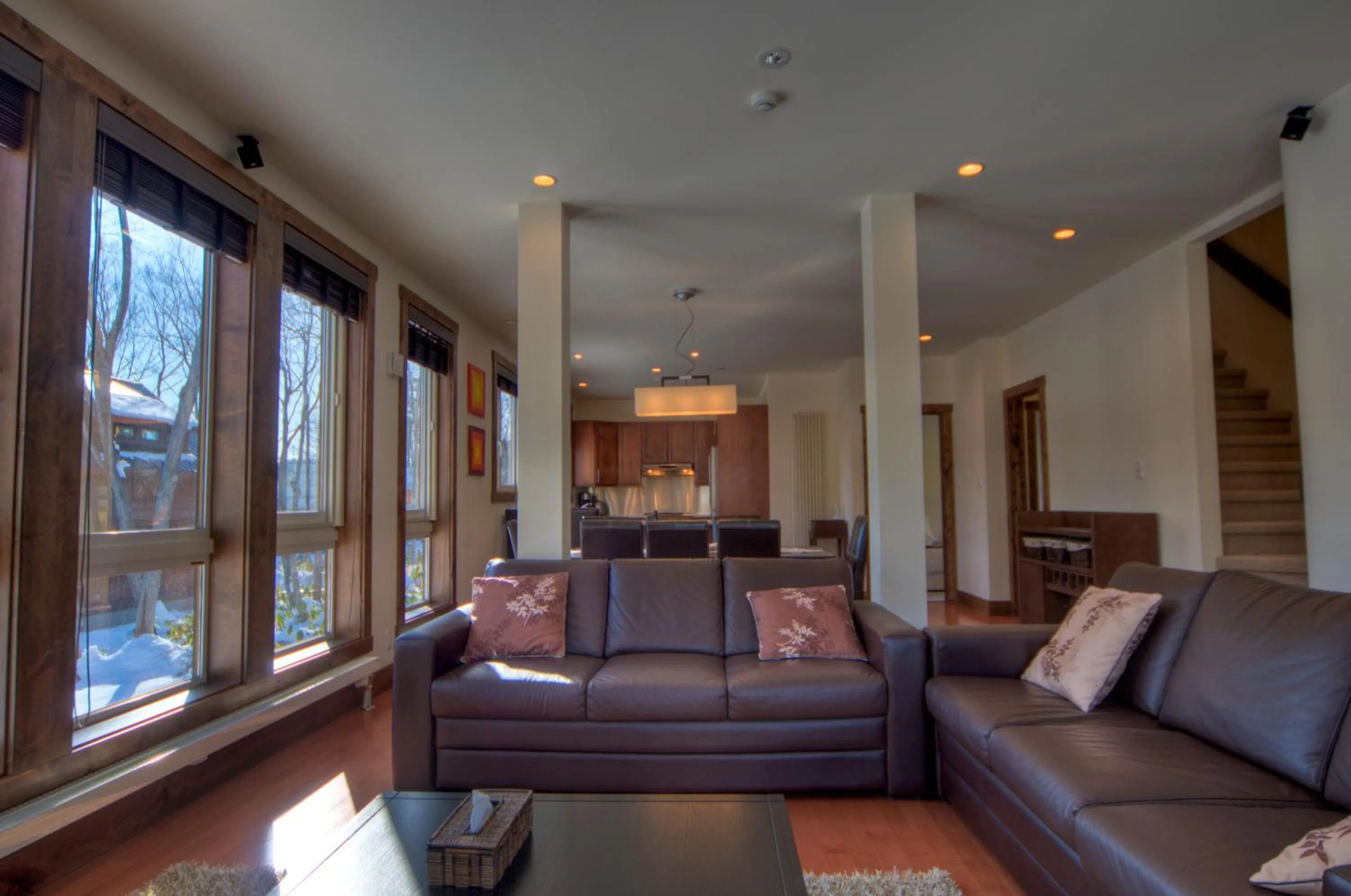 Kitchen or kitchenette in Gouka Chalet