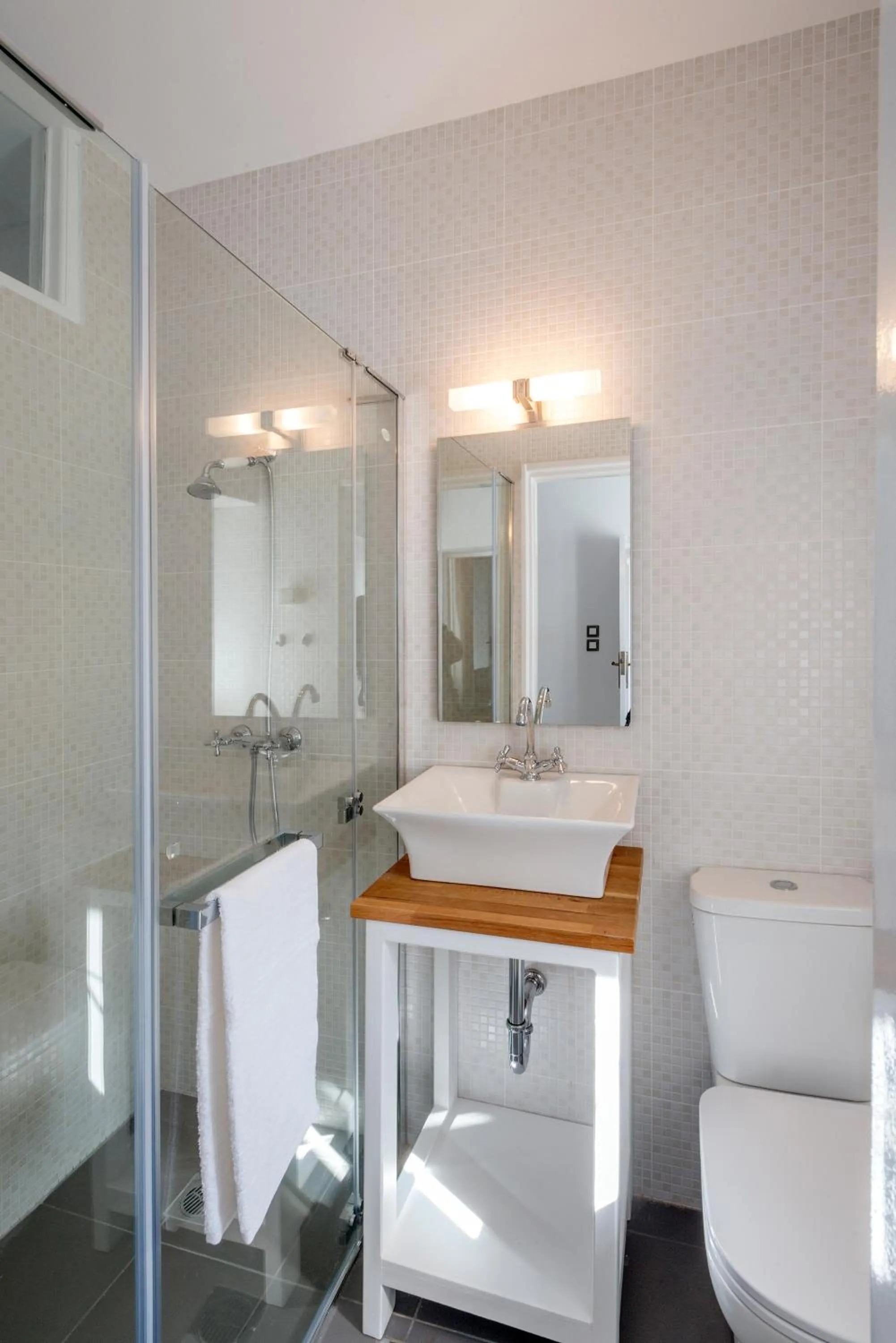 Bathroom in Athens Residence Apartments