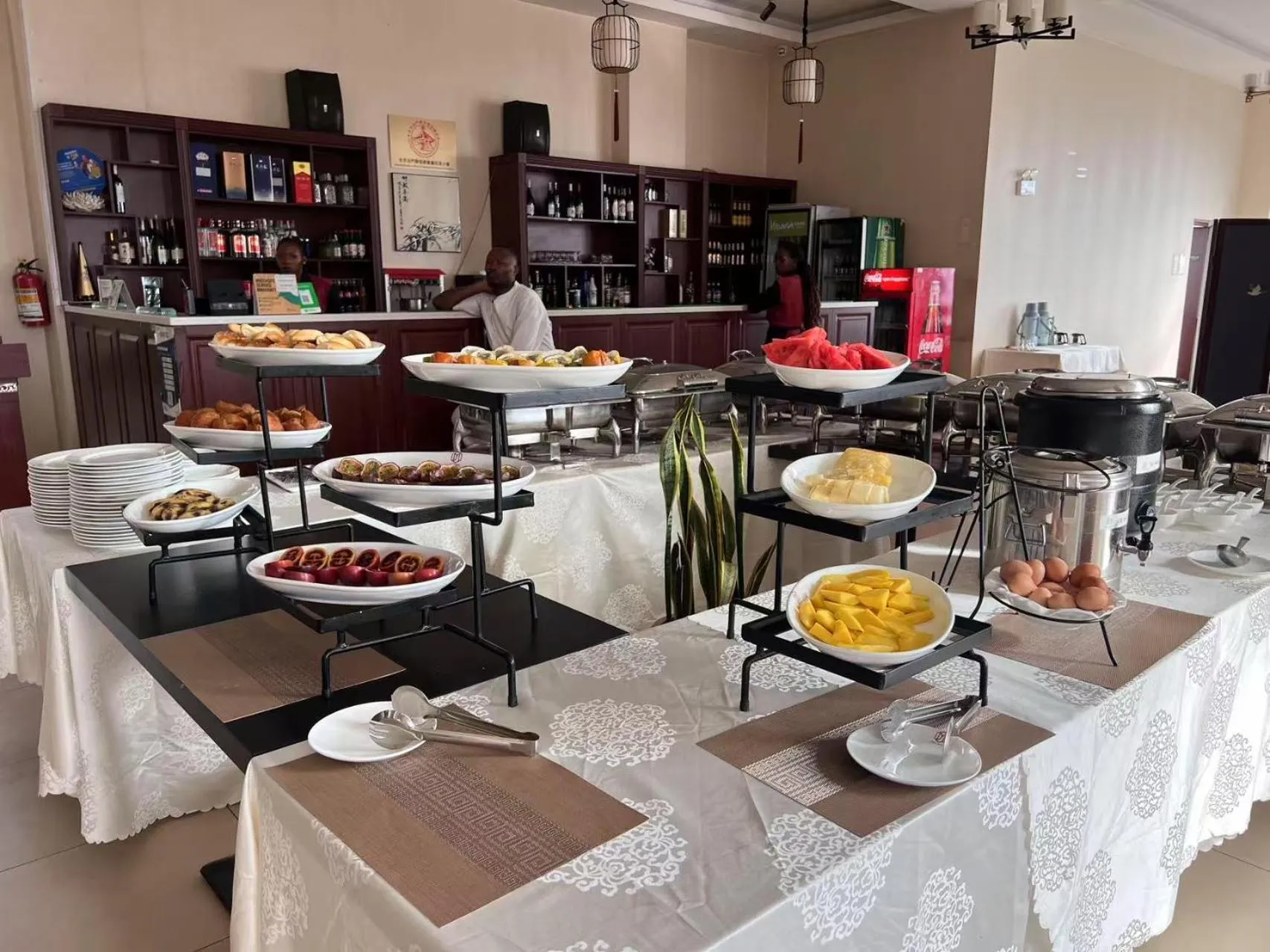 Breakfast in Dmall Hotel