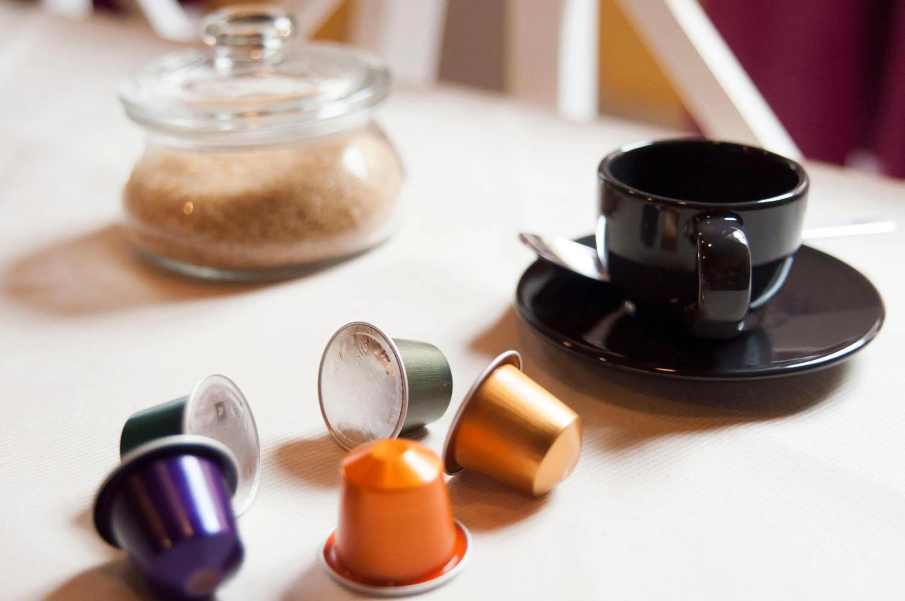 Coffee/tea facilities in Retrò B&B