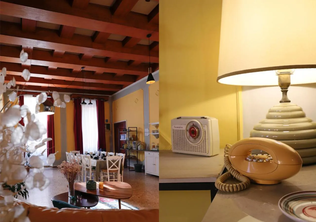 Living room in Retrò B&B