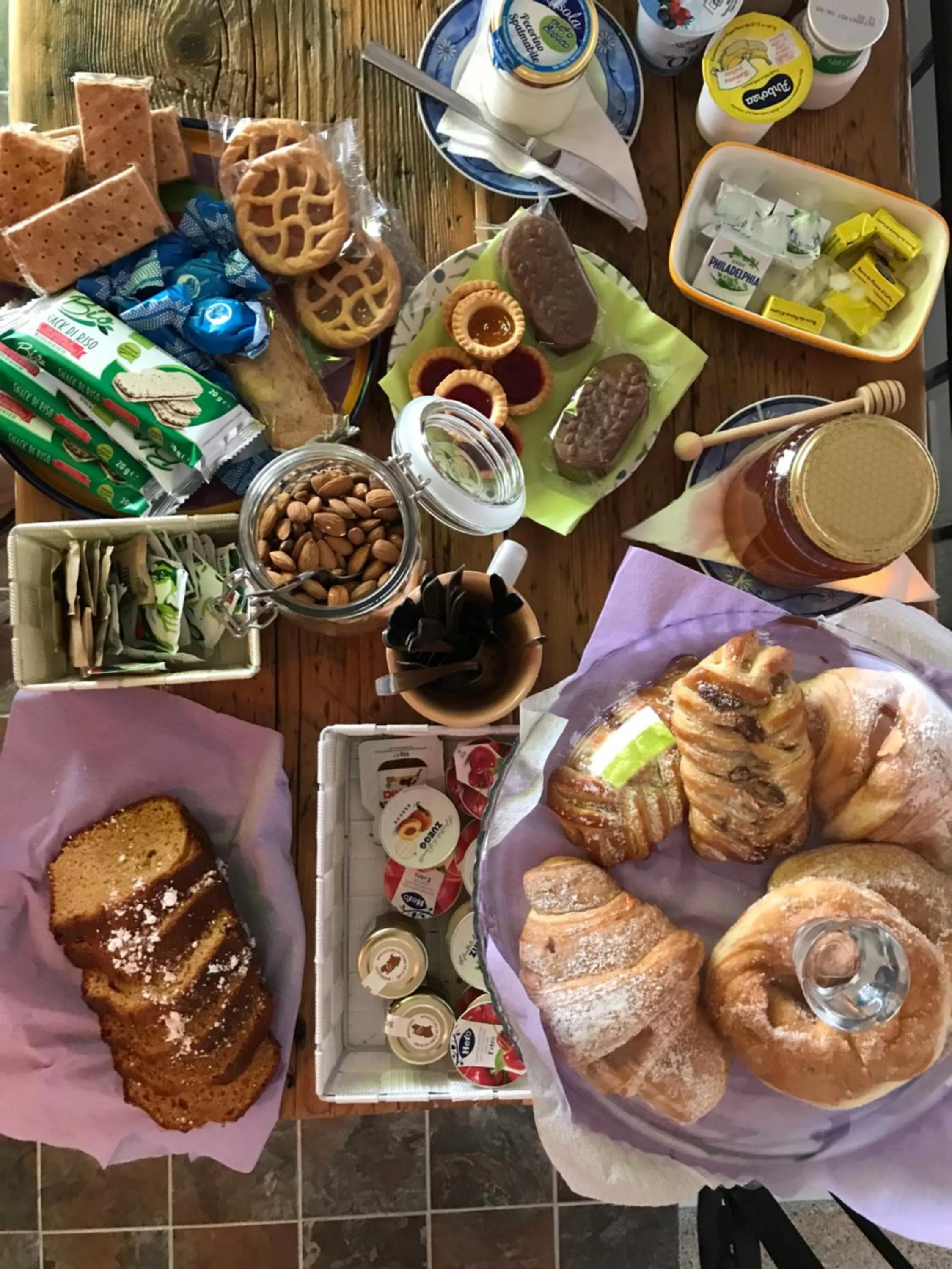 Breakfast in b&b Franzisca