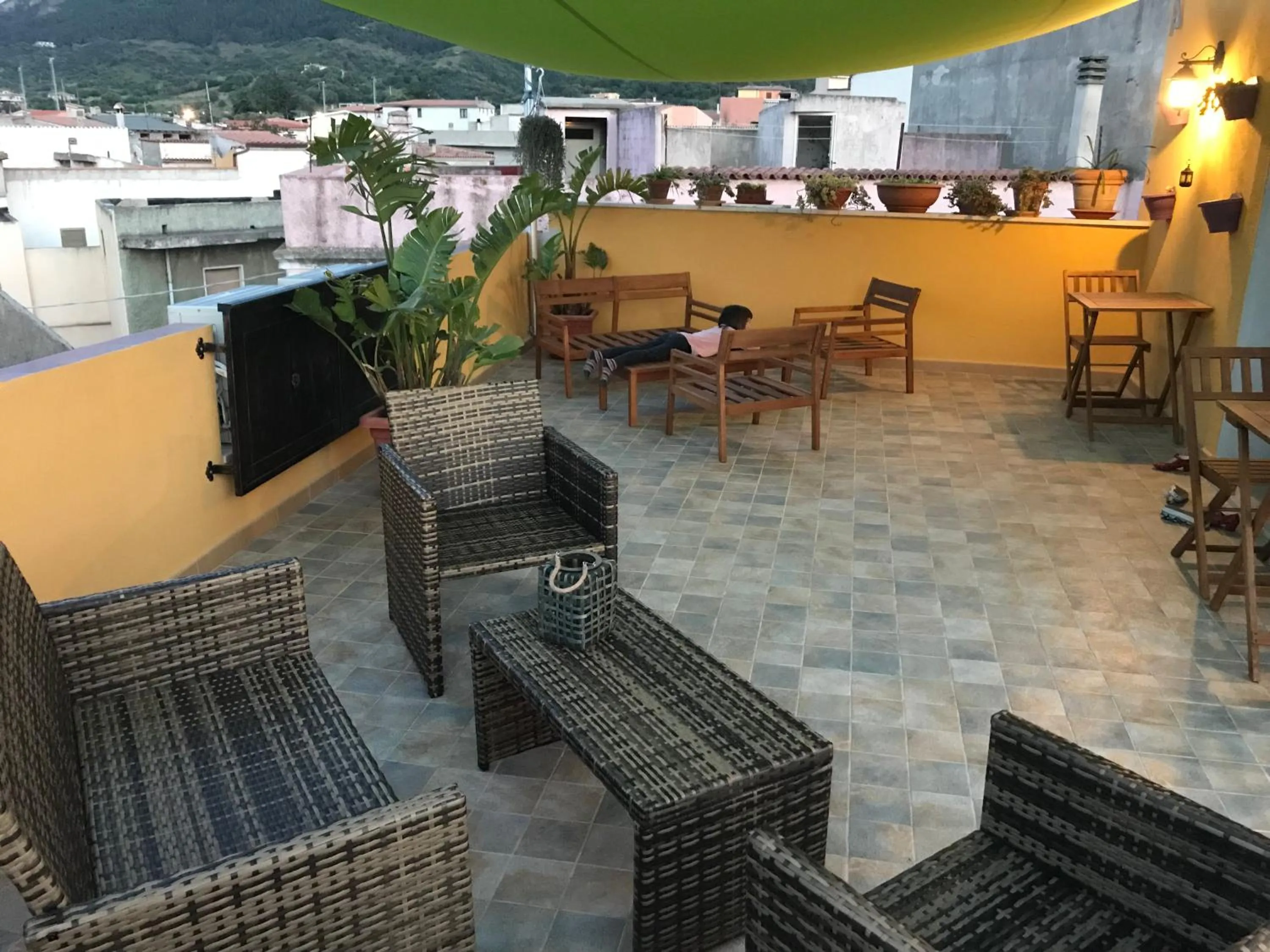 Balcony/Terrace in b&b Franzisca