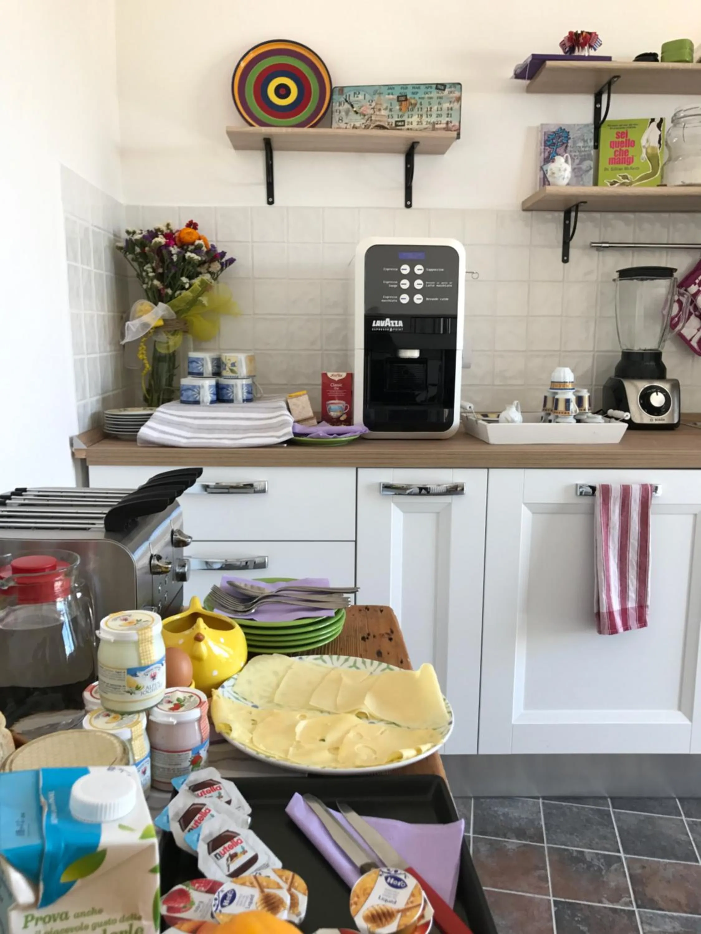 Buffet breakfast in b&b Franzisca