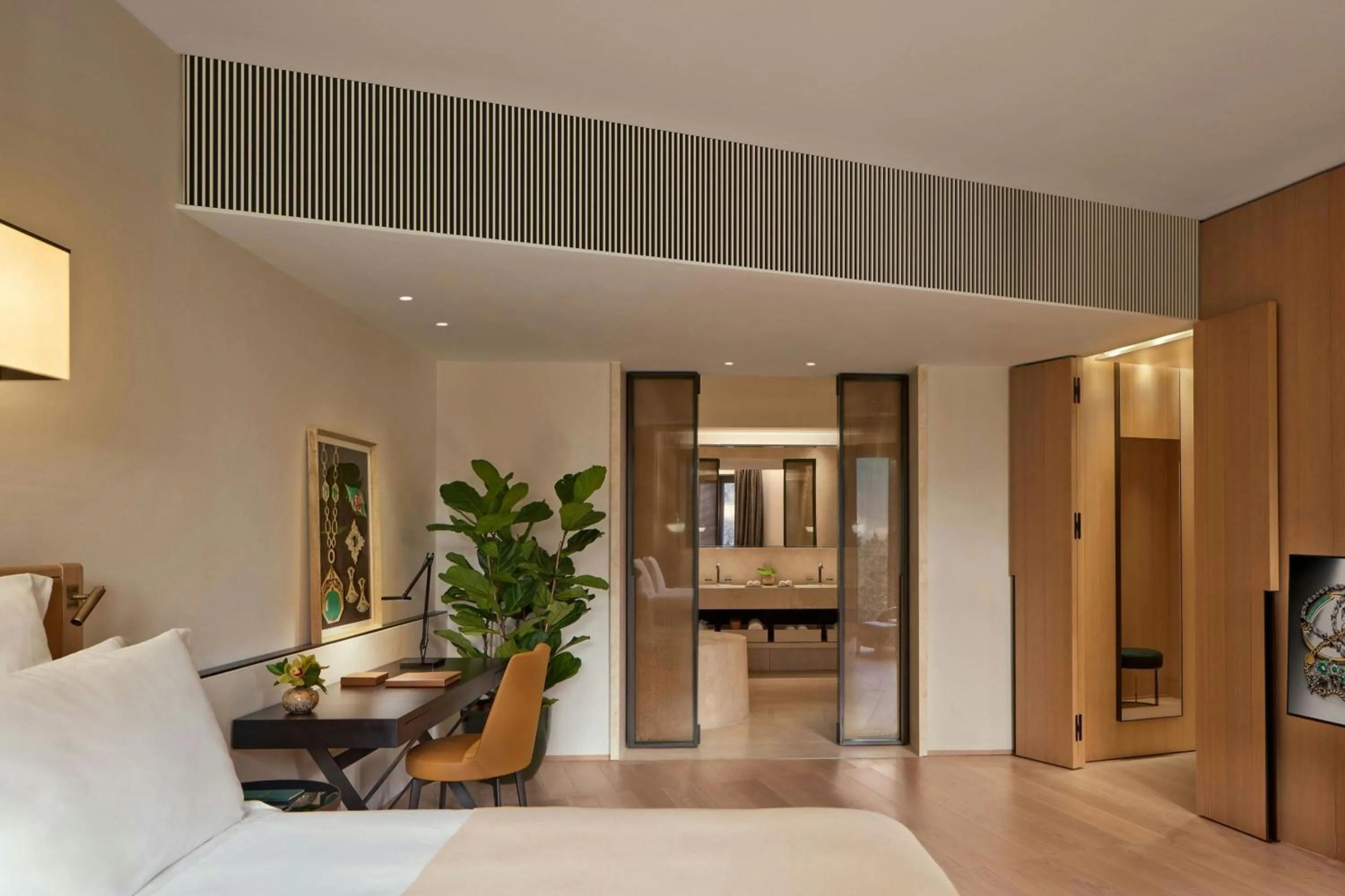 Bedroom, Bed in Bvlgari Hotel Milano